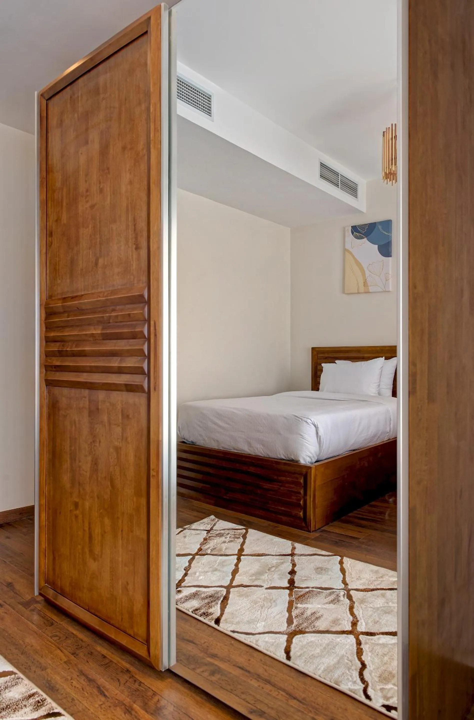 Bedroom, Bed in VESTA - Cairo Festival City Residence