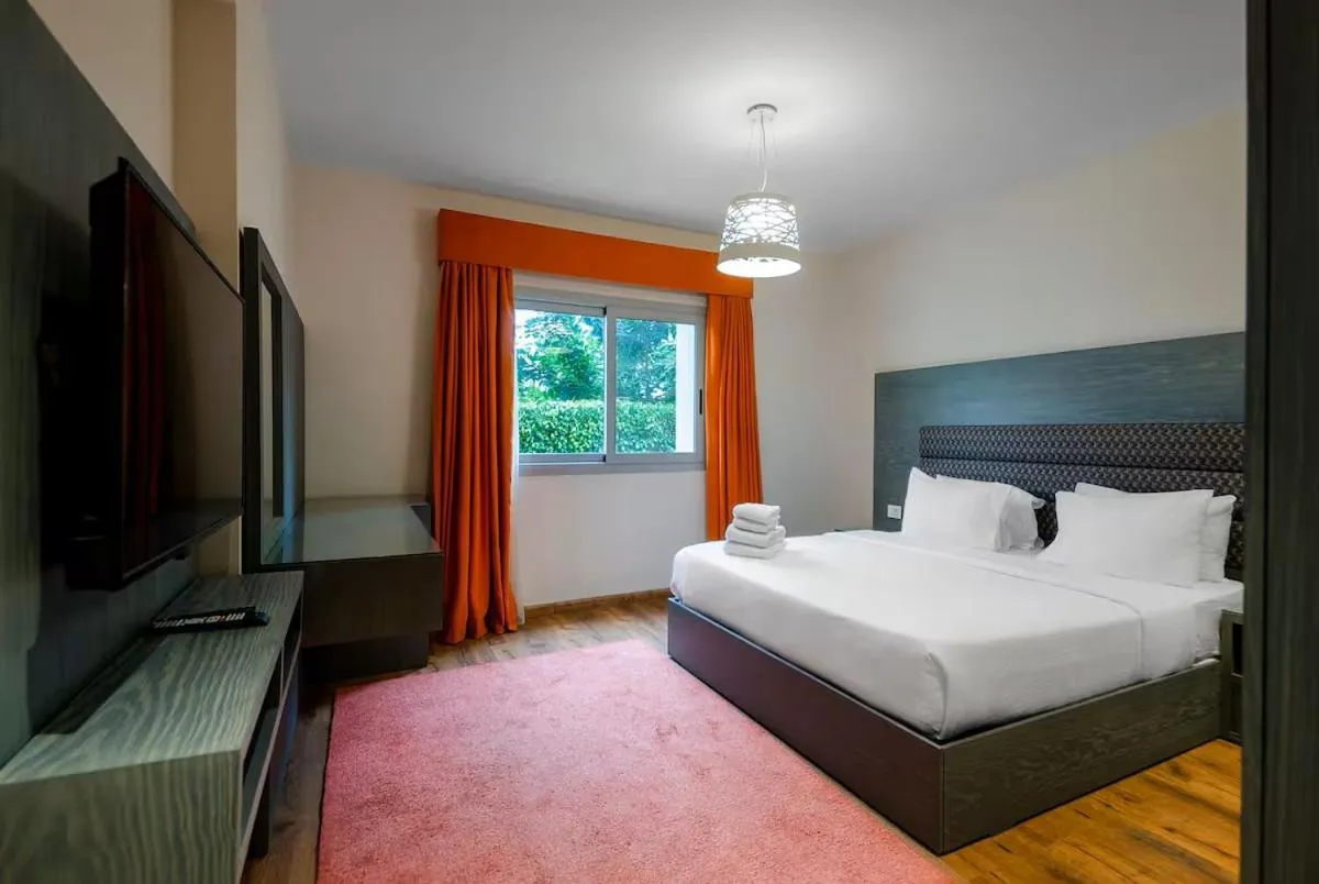 Bed in VESTA - Cairo Festival City Residence