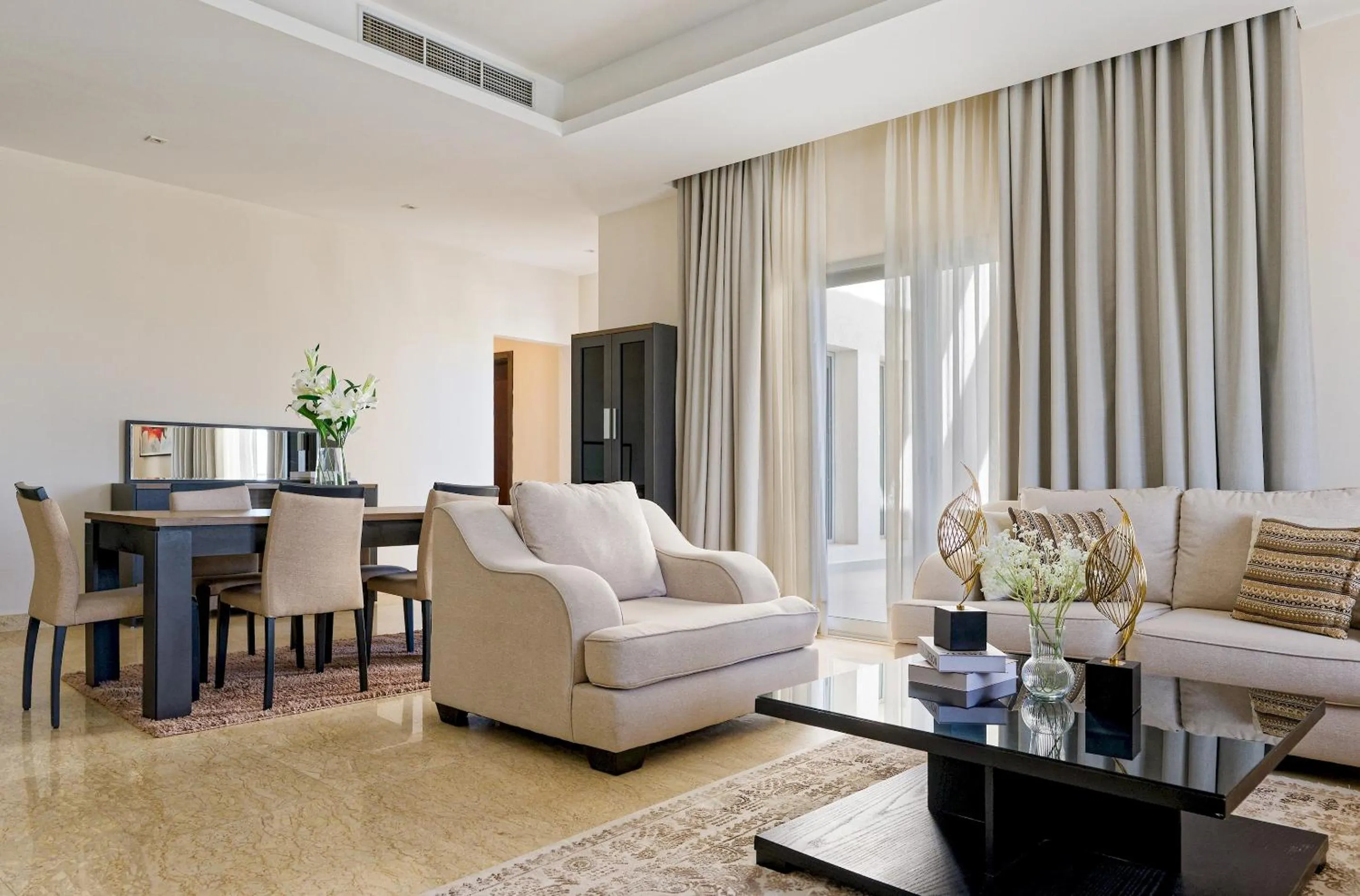 Living room in VESTA - Cairo Festival City Residence