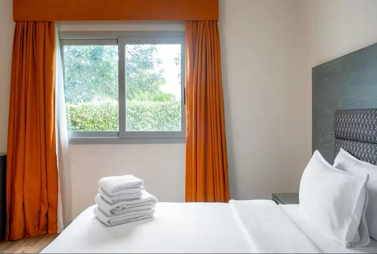 Bed in VESTA - Cairo Festival City Residence