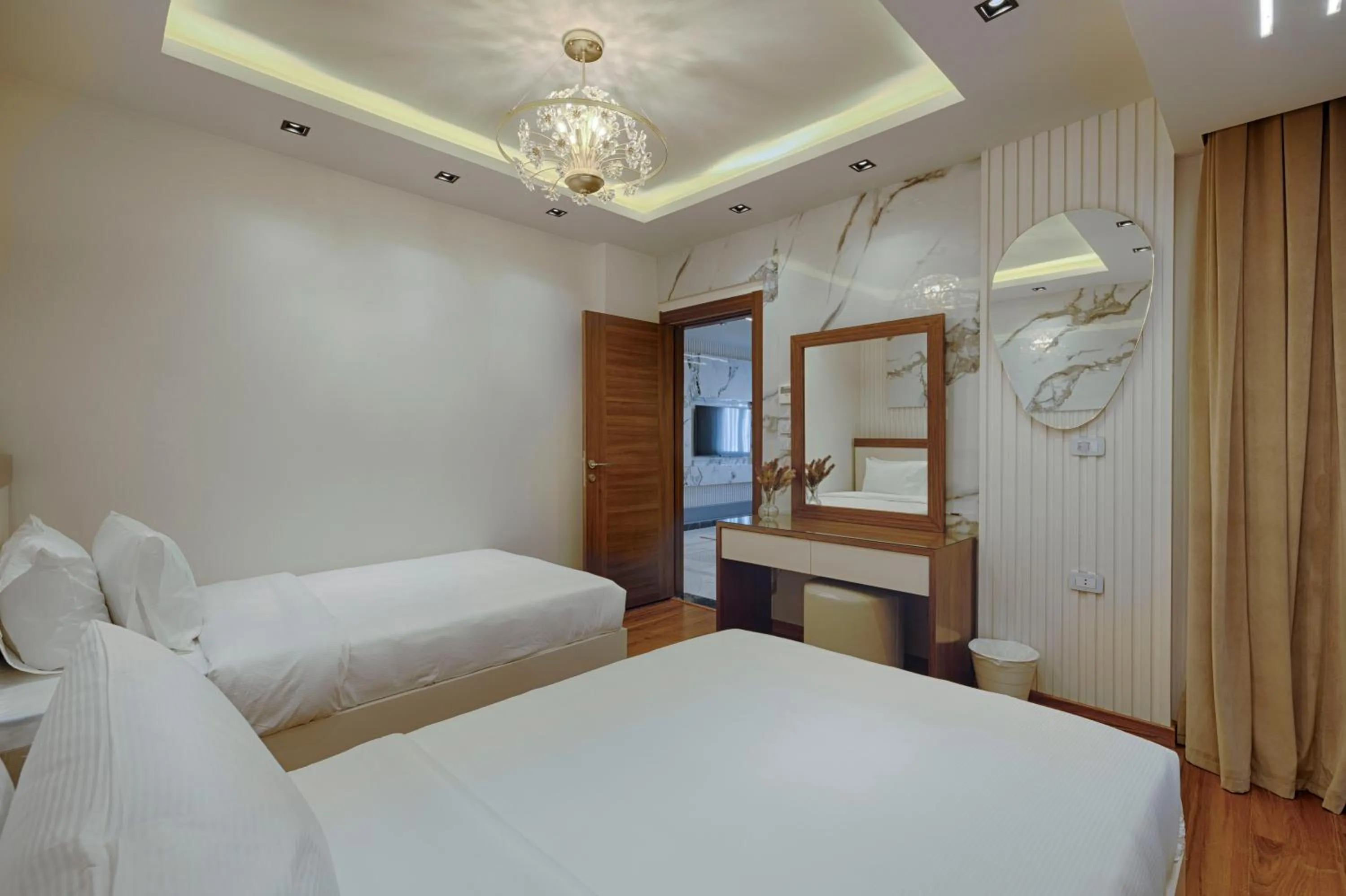 Bed in VESTA - Cairo Festival City Residence
