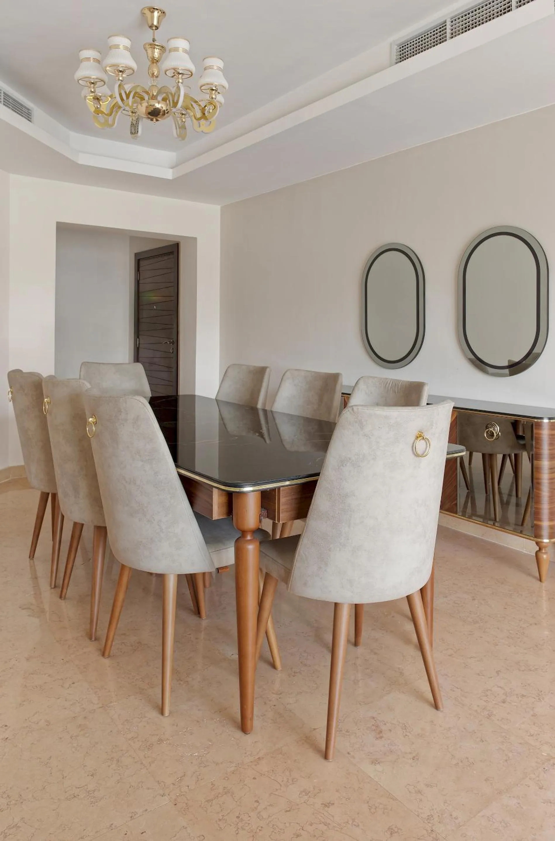 Dining area in VESTA - Cairo Festival City Residence