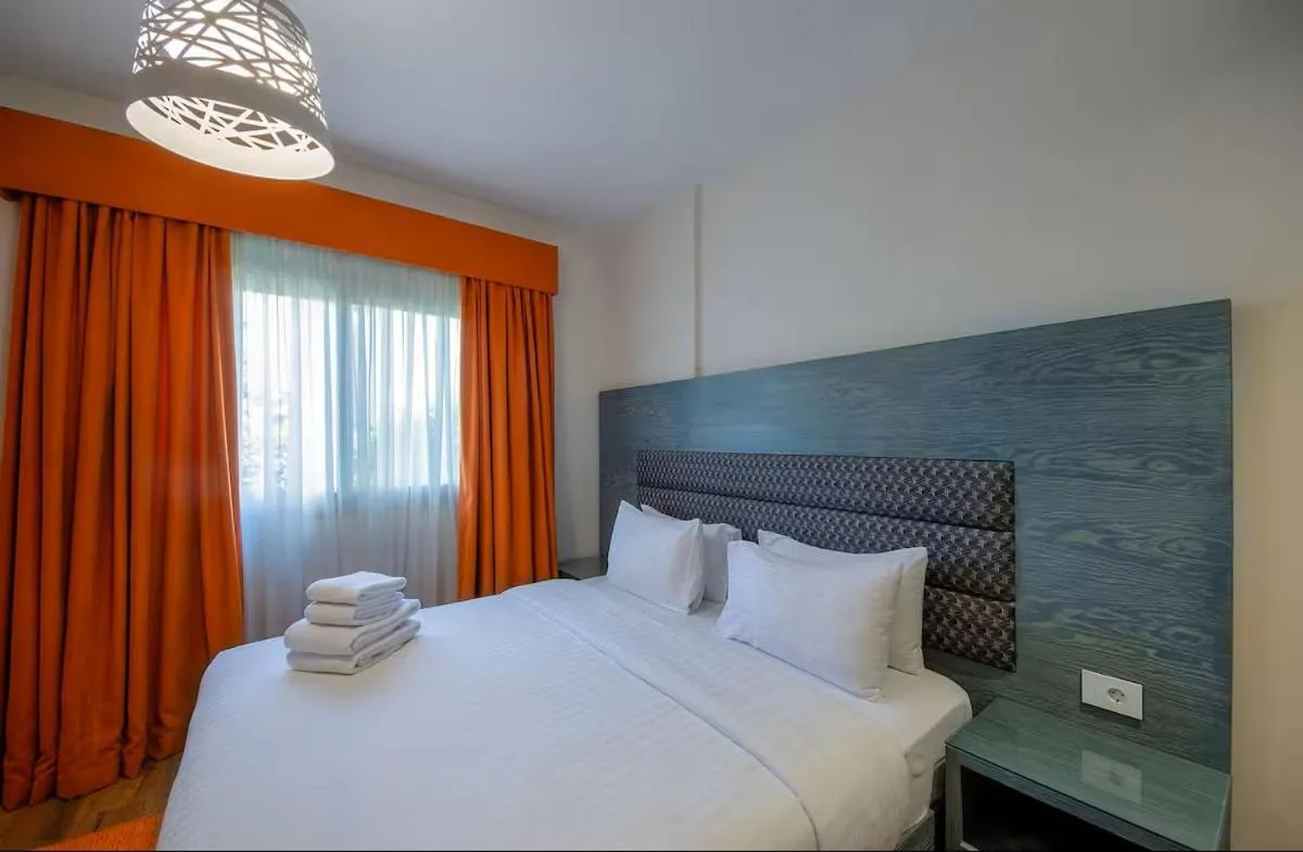 Bed in VESTA - Cairo Festival City Residence