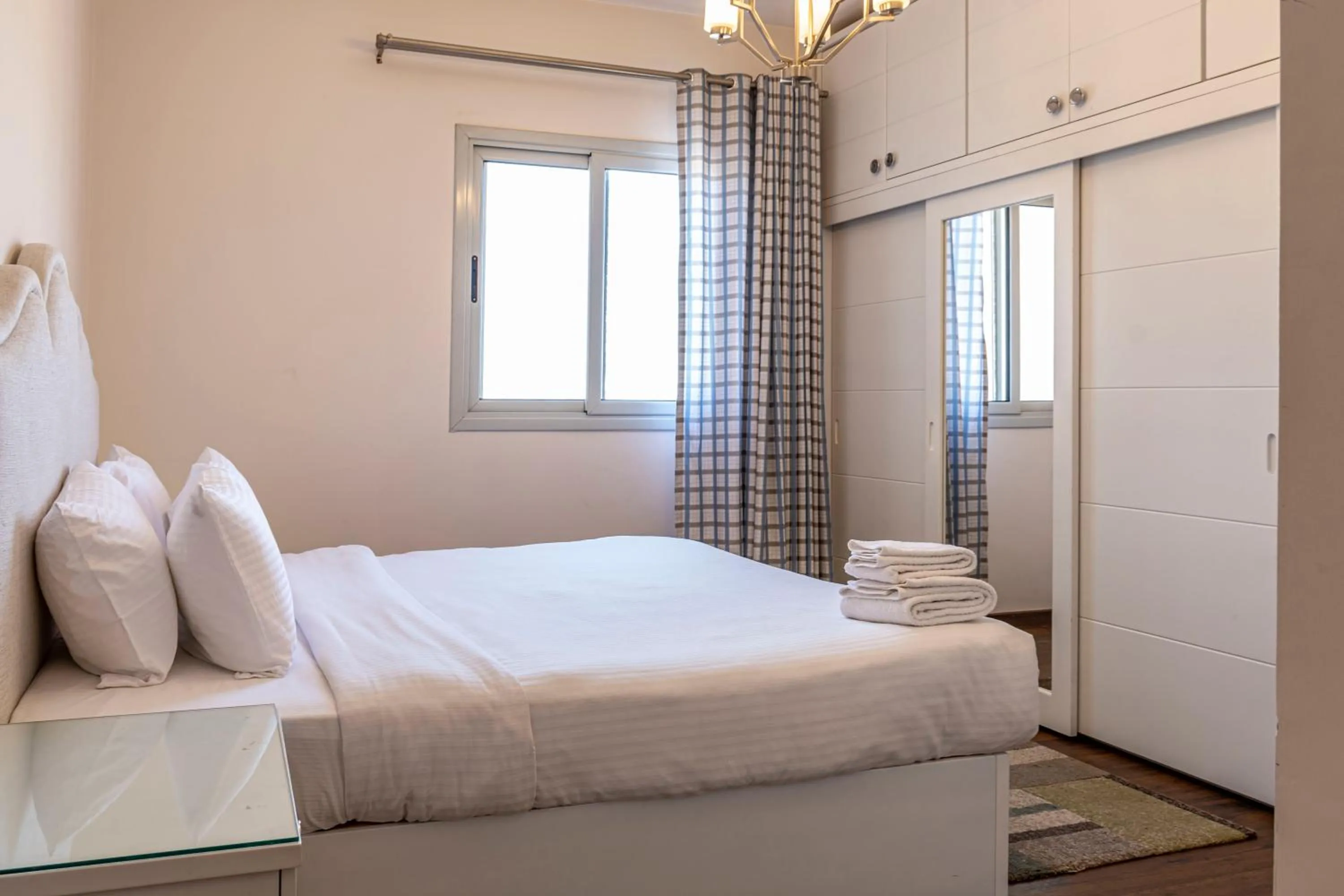 Bed in VESTA - Cairo Festival City Residence