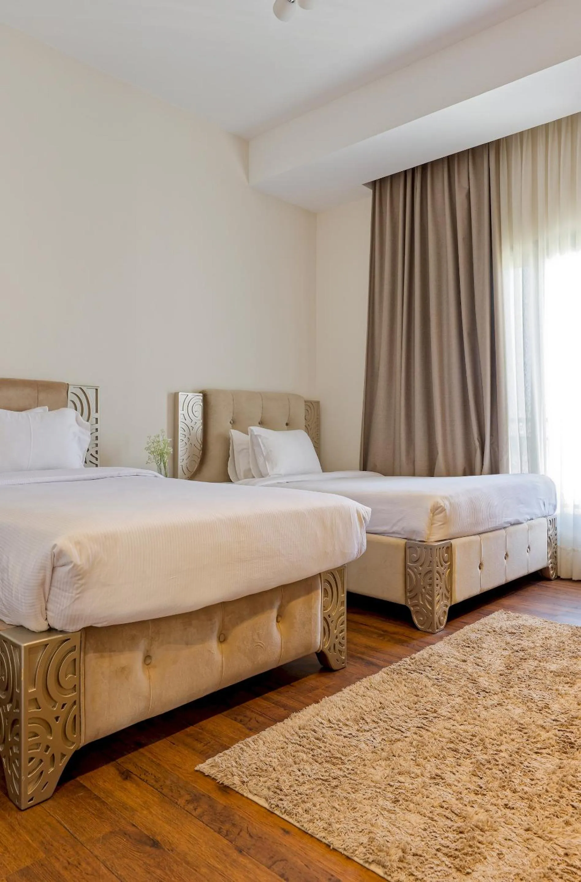 Bed in VESTA - Cairo Festival City Residence