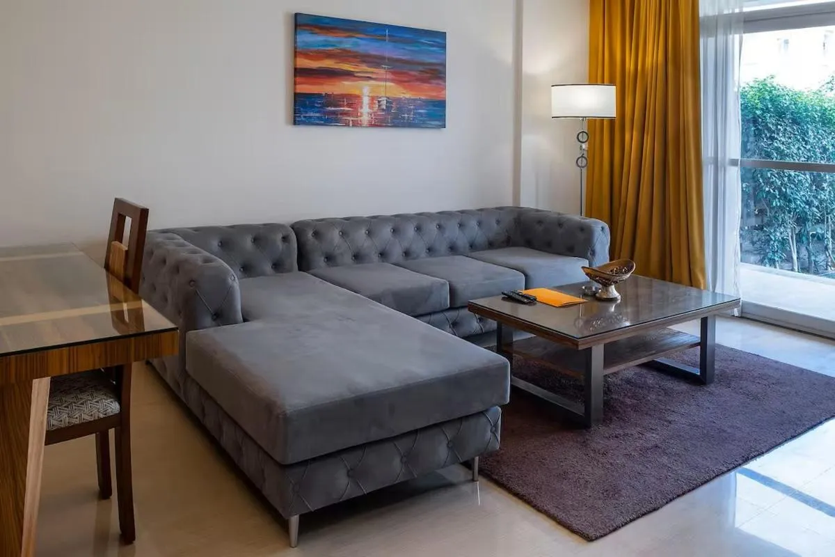 Living room in VESTA - Cairo Festival City Residence