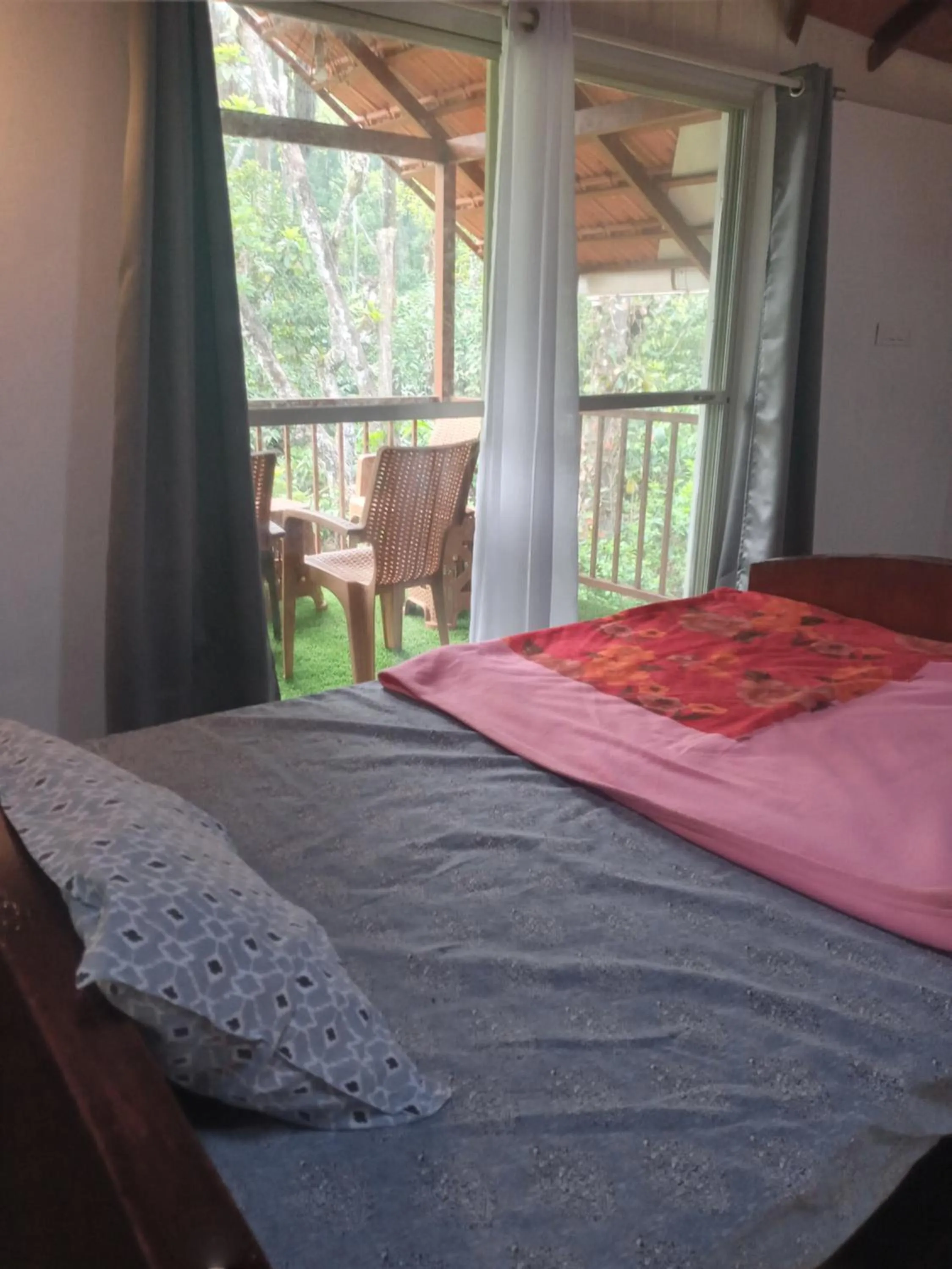 Bed in Coorg klusters estate stay