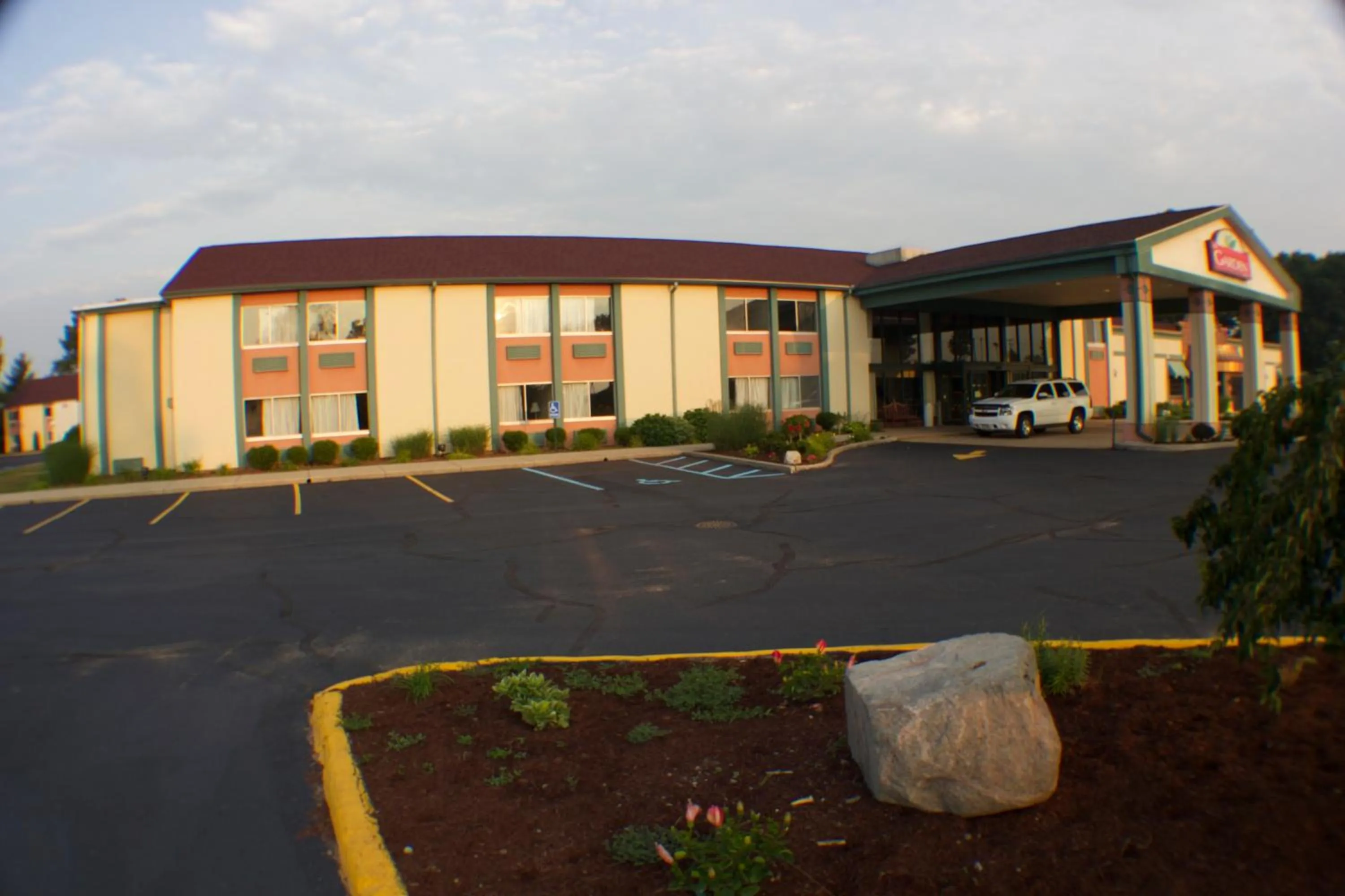 Property building in The Garden Inn