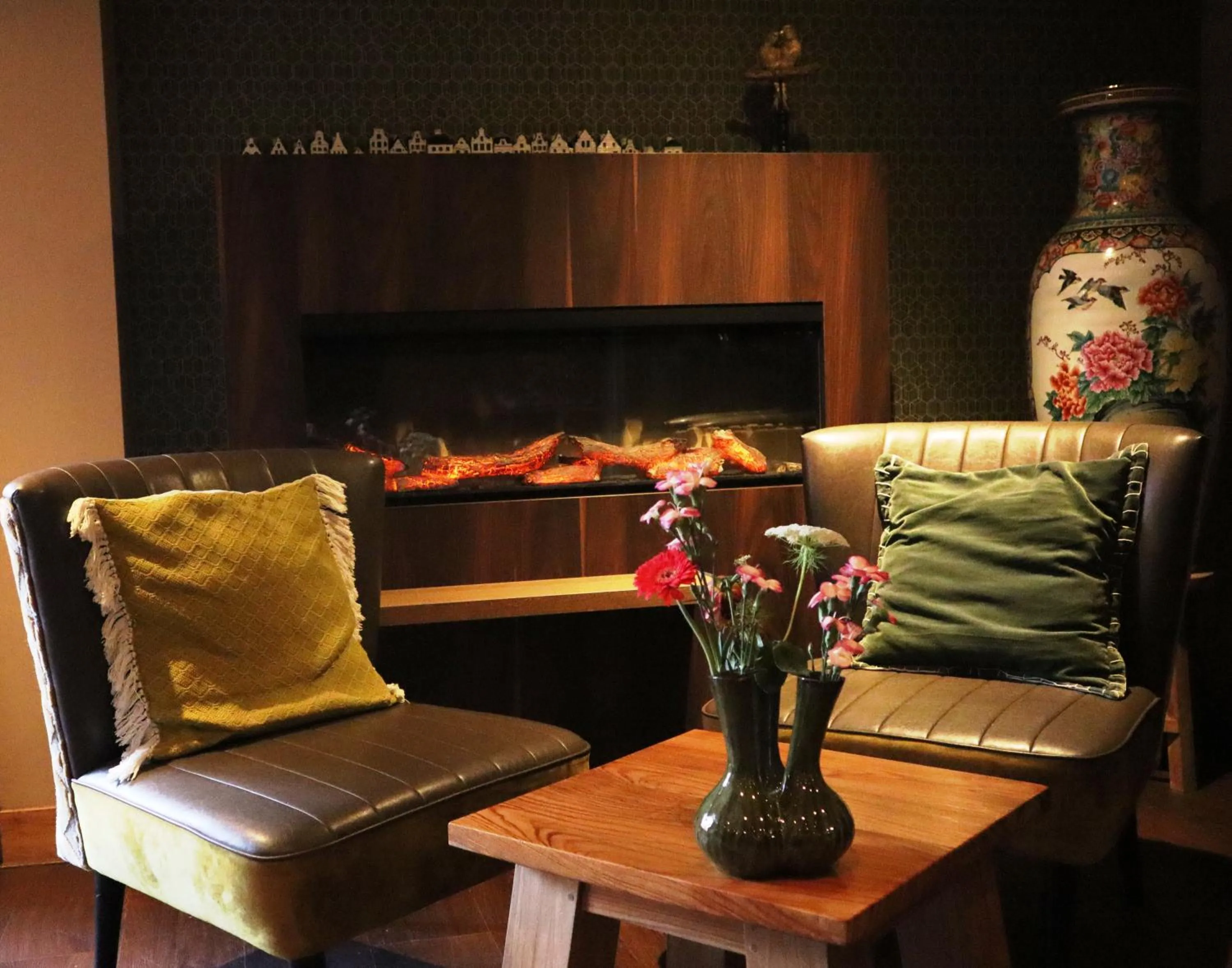 Seating area in Restaurant & Hotel Hoog Holten