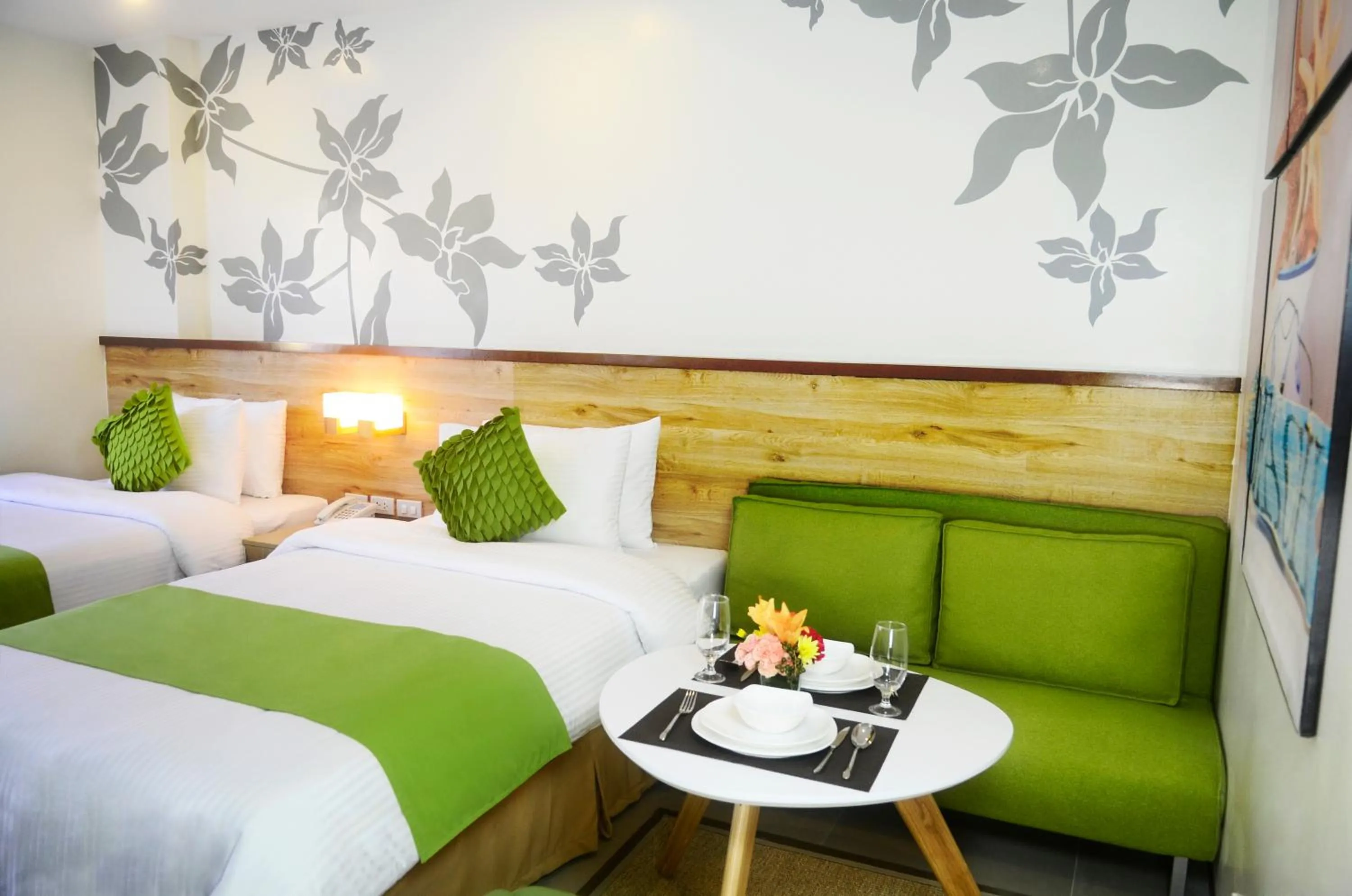 Decorative detail, Bed in Azalea Hotels & Residences Boracay