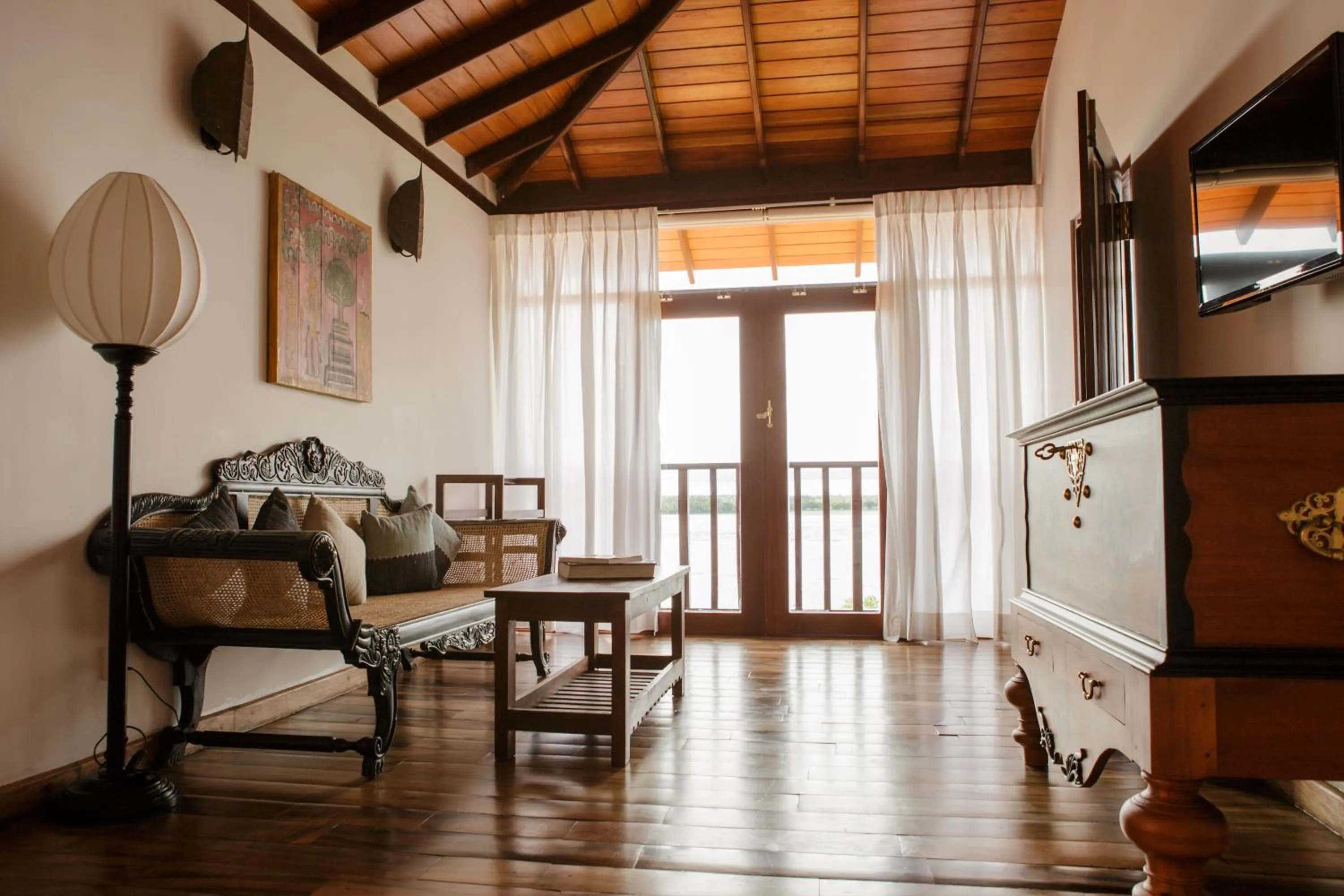 Living room in Thaulle Ayurveda Resort - Yala