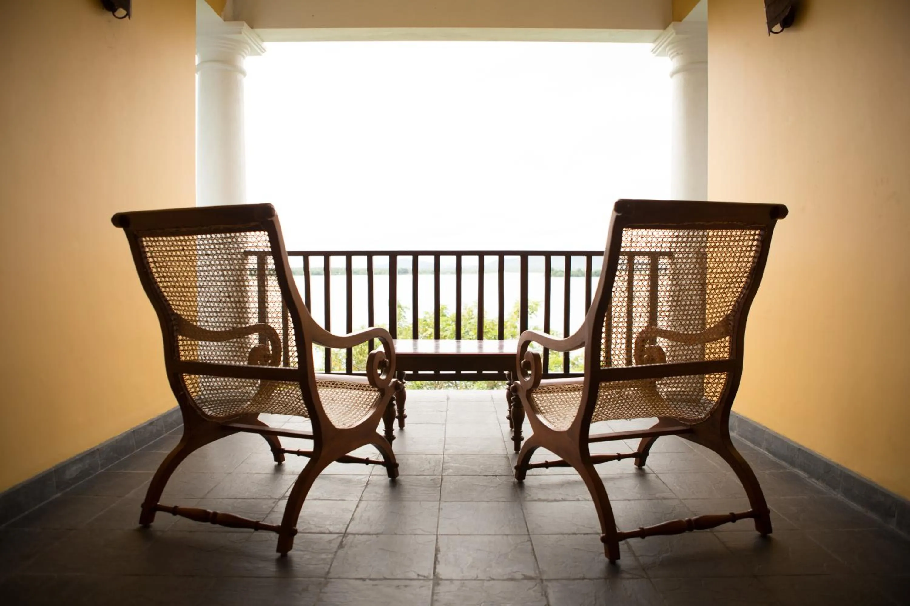 Balcony/Terrace in Thaulle Ayurveda Resort - Yala