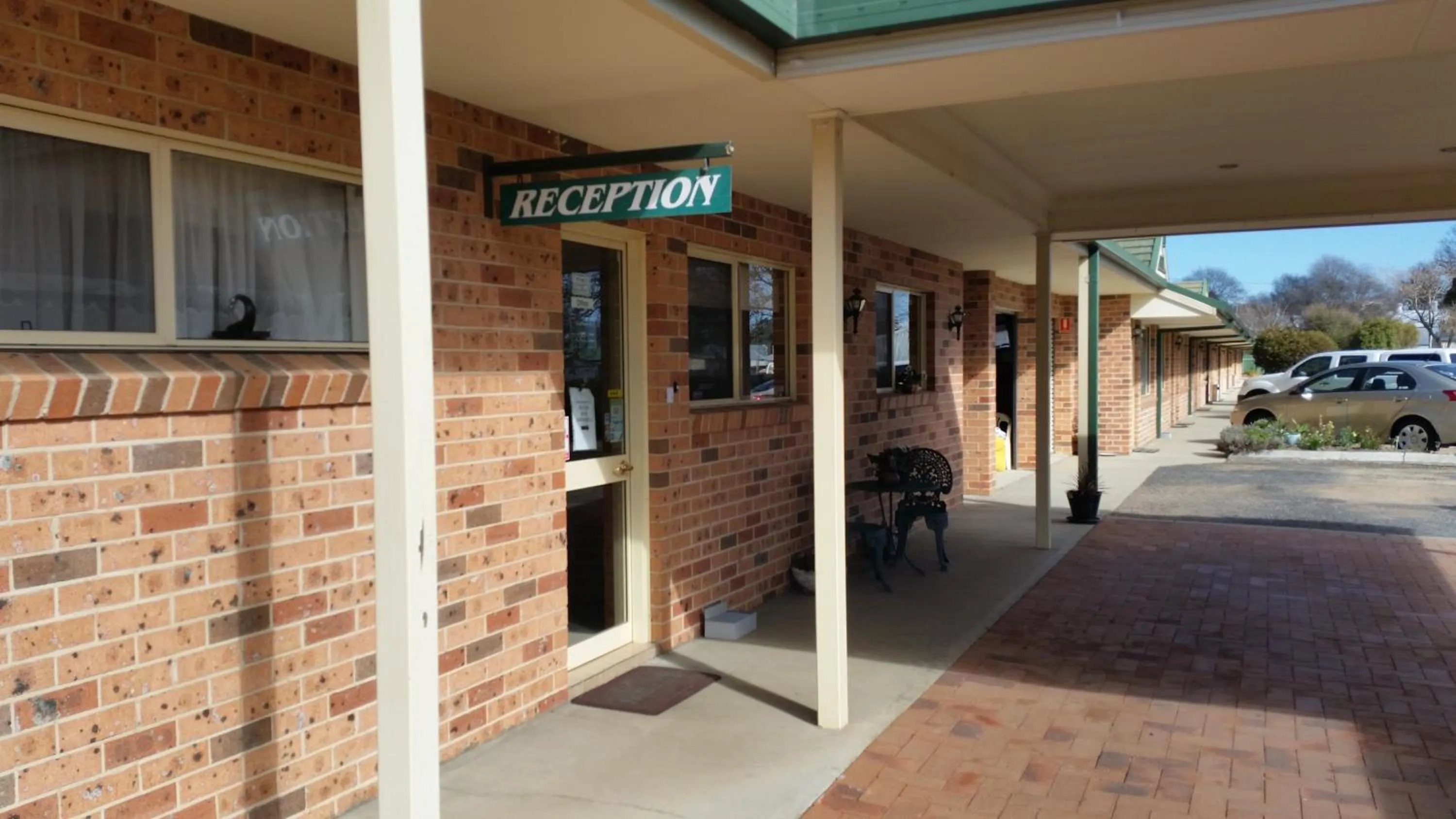 Lobby or reception in Blayney Central Motel