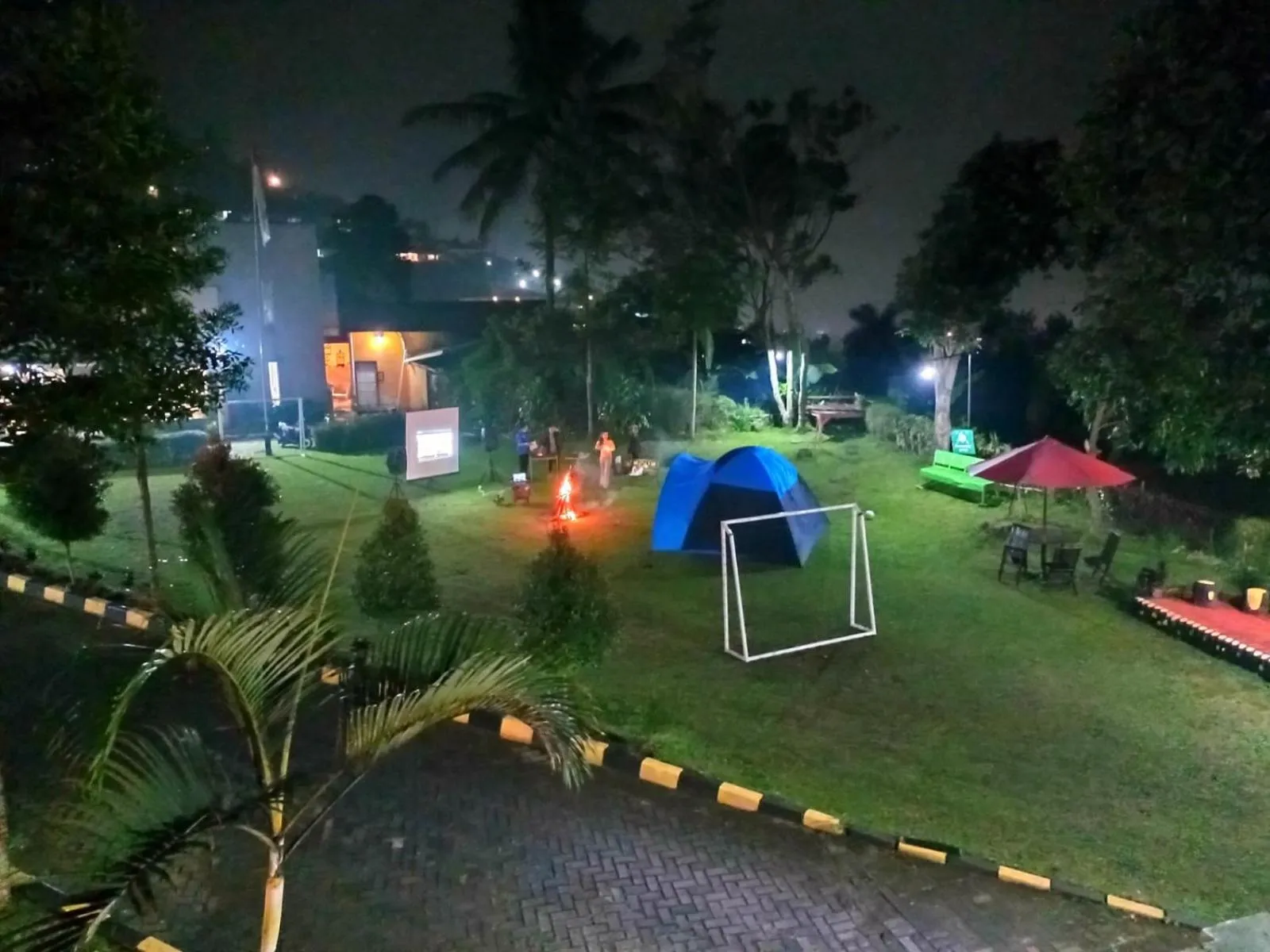 Garden view in Alfa Resort Hotel and Conference