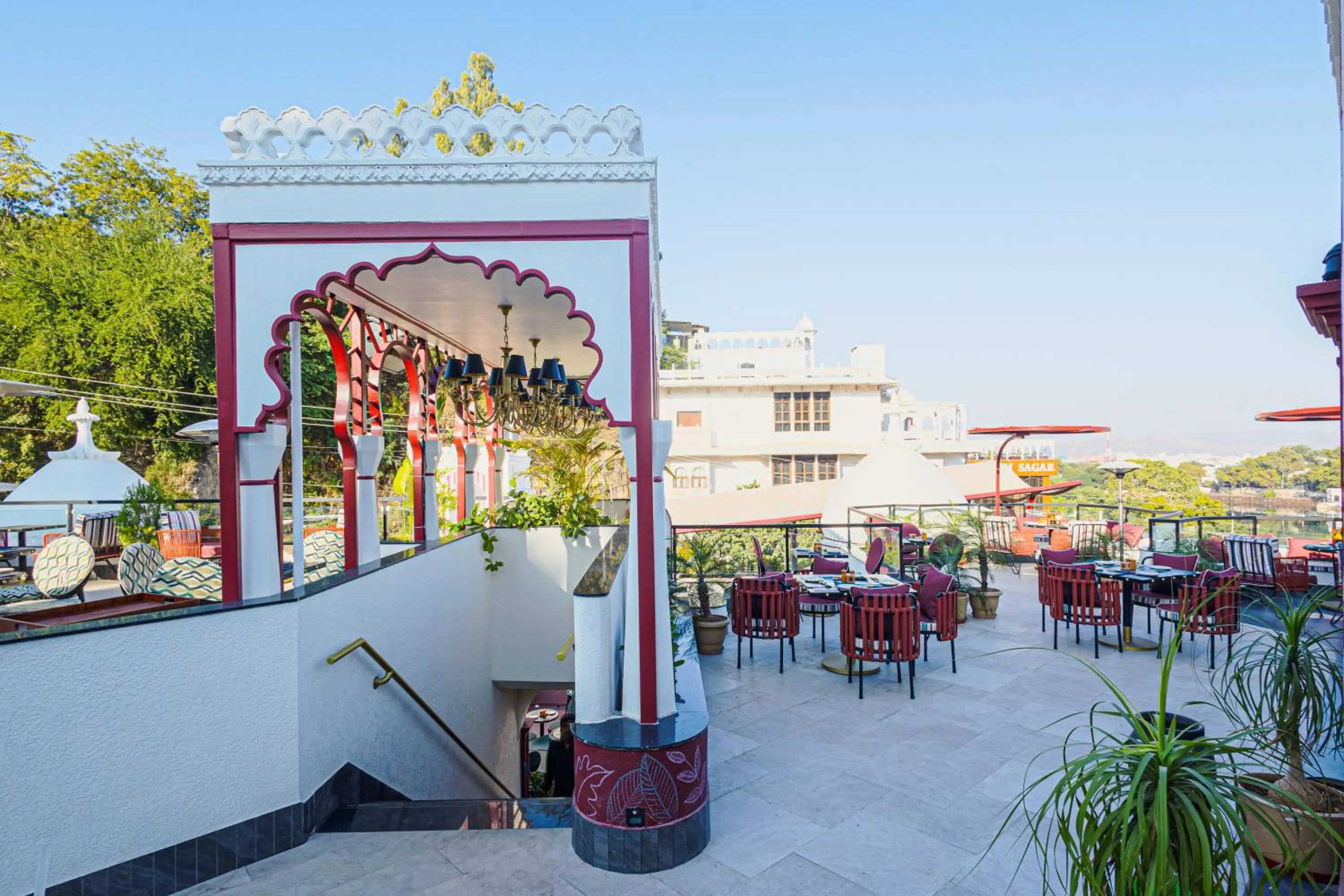 Restaurant/places to eat in Swaroop Vilas - Lake Facing Boutique Hotel