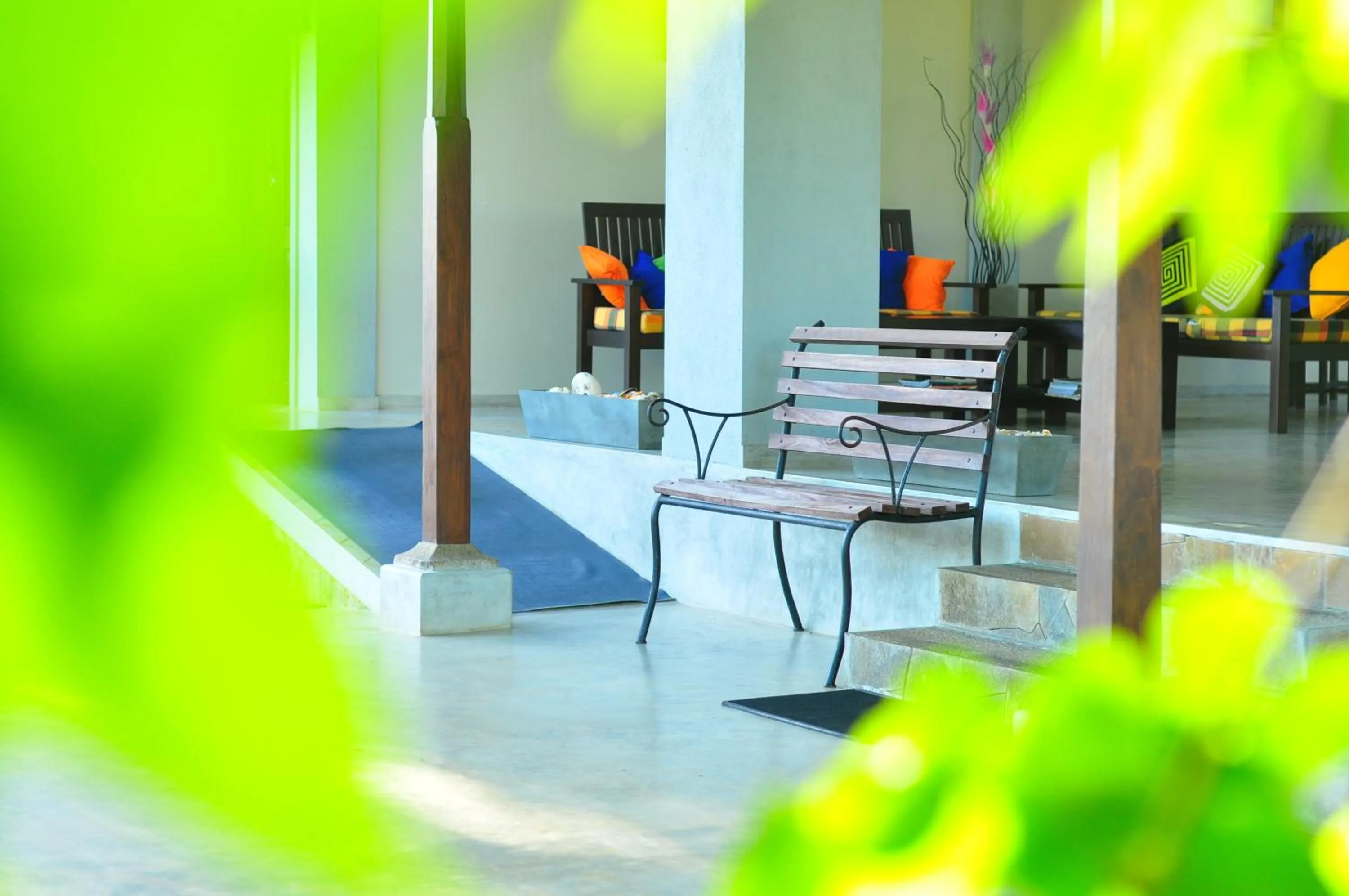 Decorative detail in Serein Beach Hotel