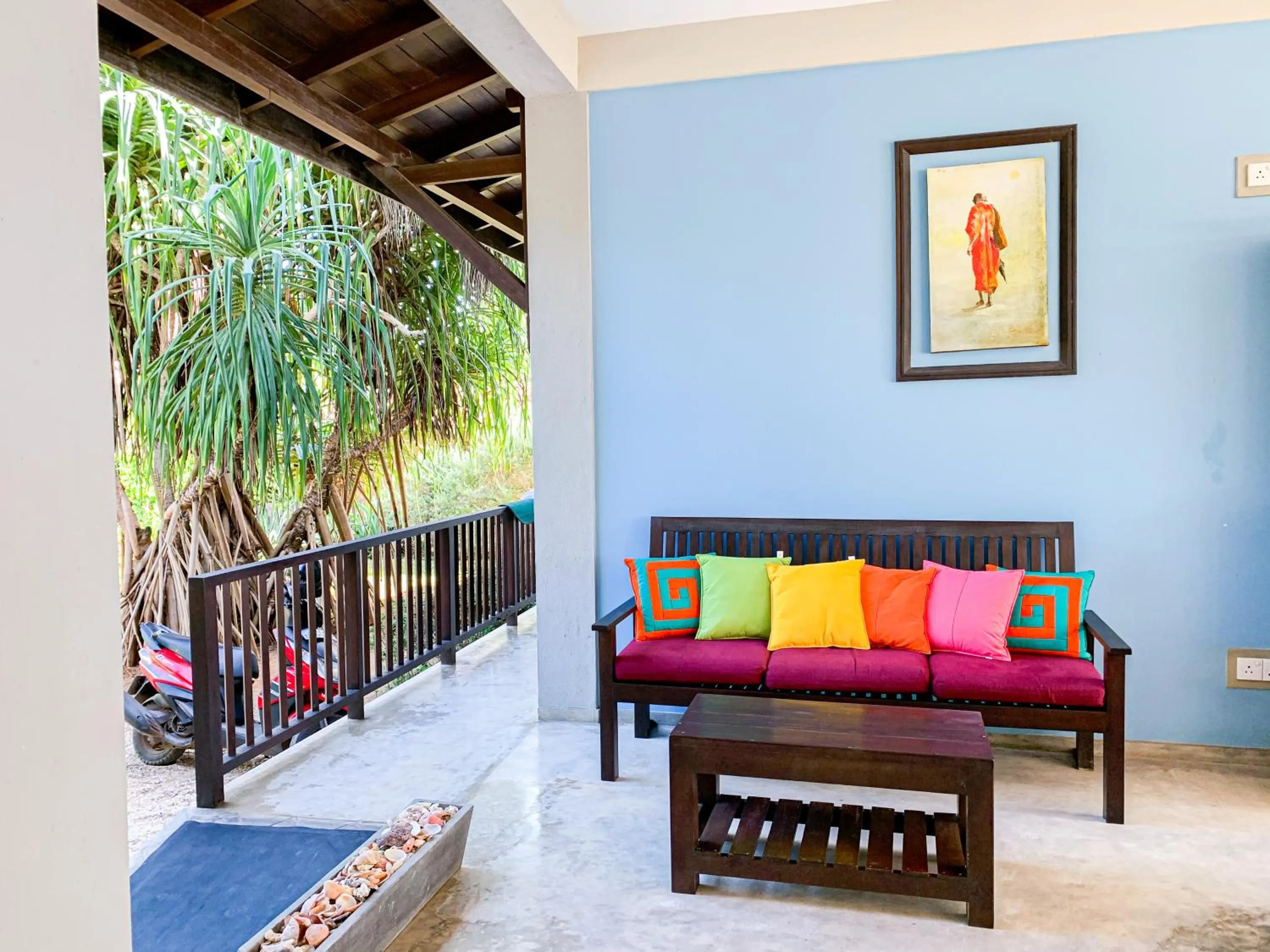Seating area in Serein Beach Hotel