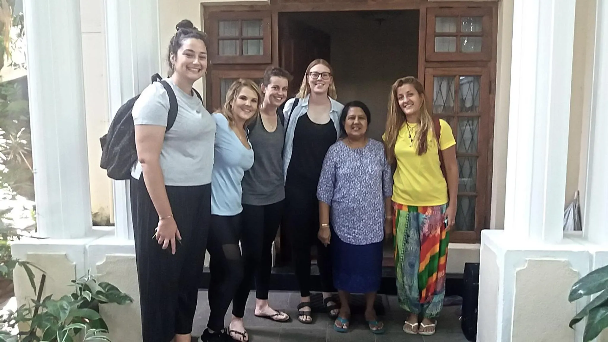 group of guests in Tree Breeze Inn