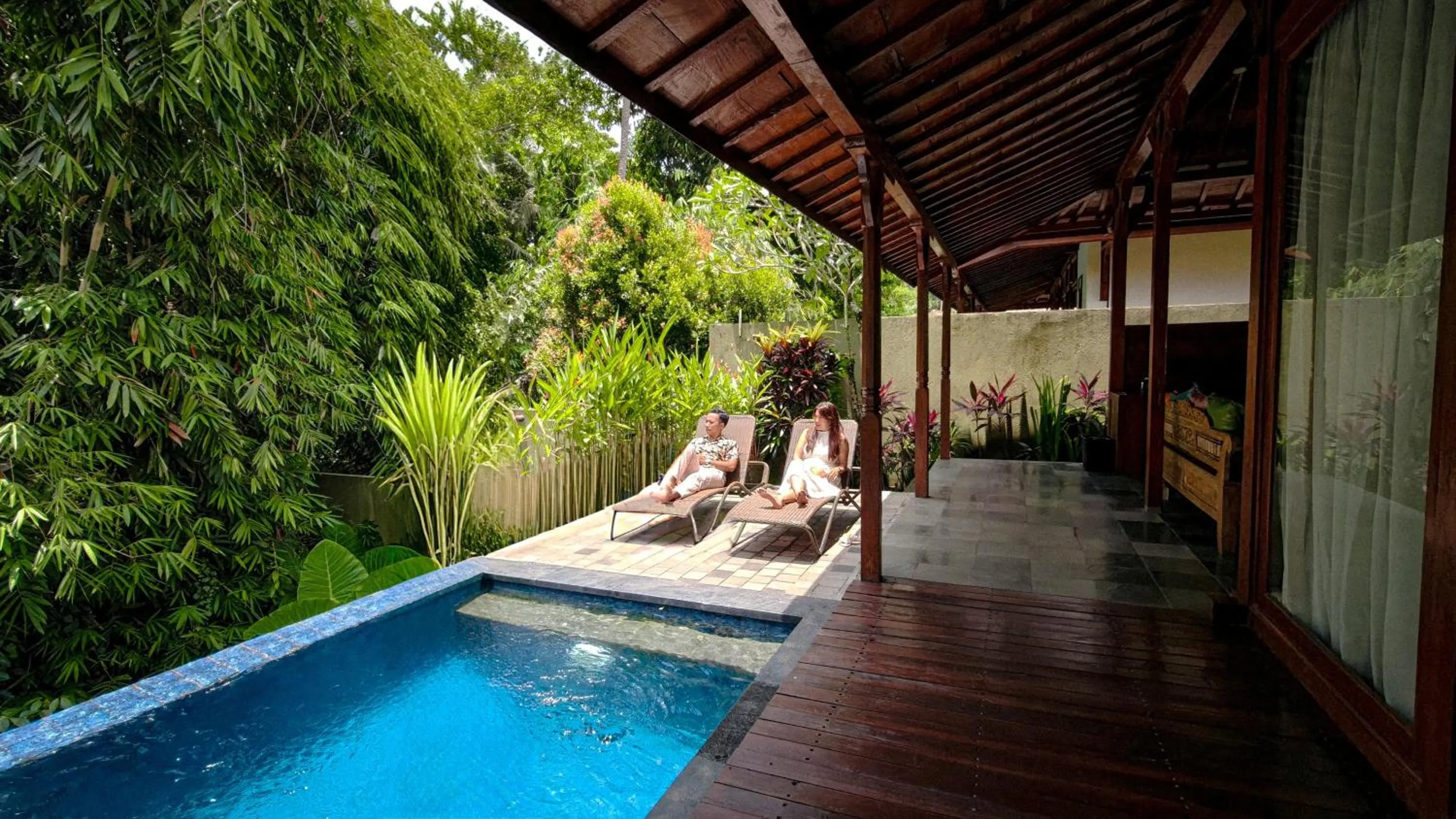 Swimming pool in Ubud Heaven Sayan