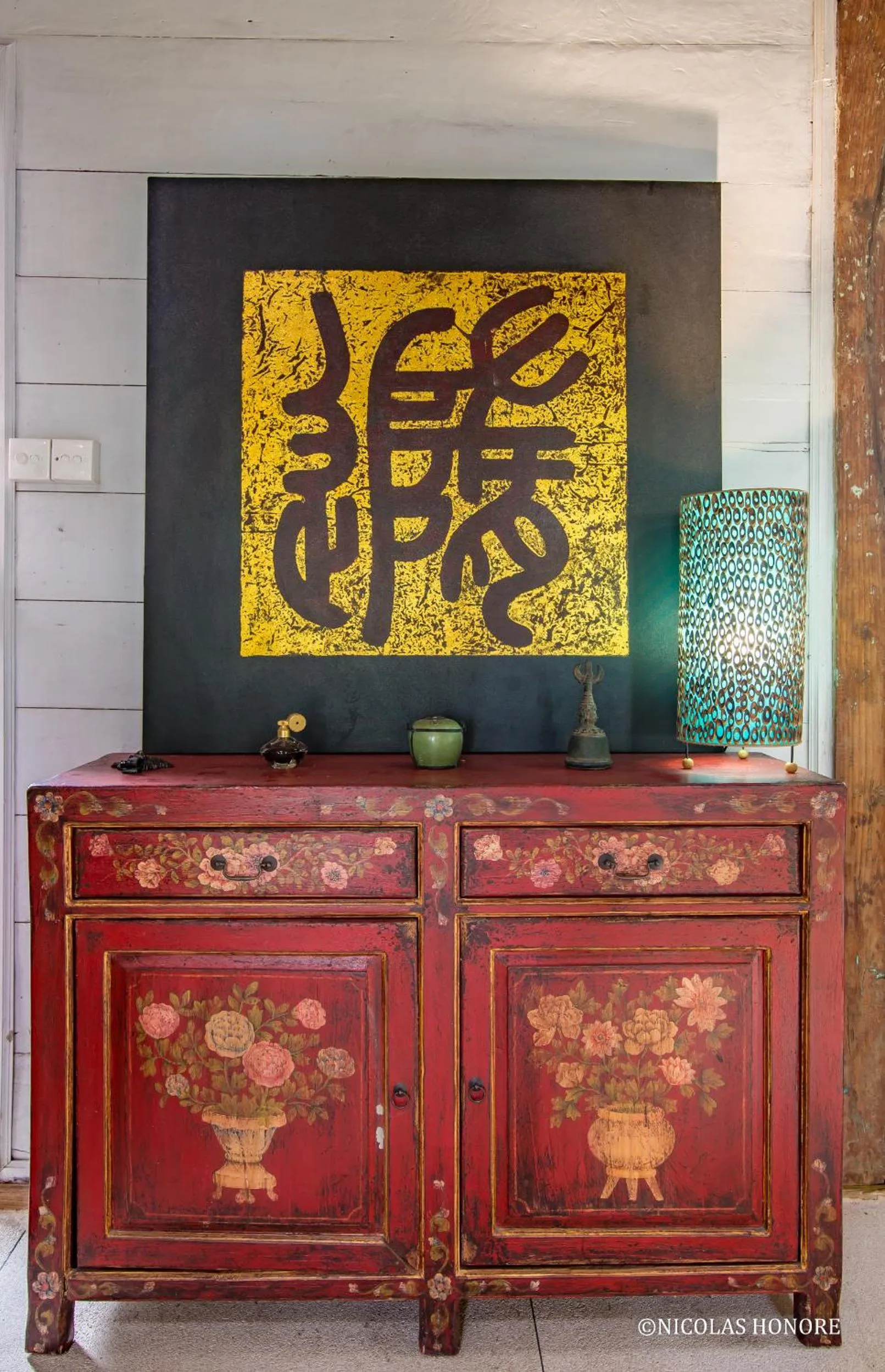 Decorative detail in Hati Padi Cottages