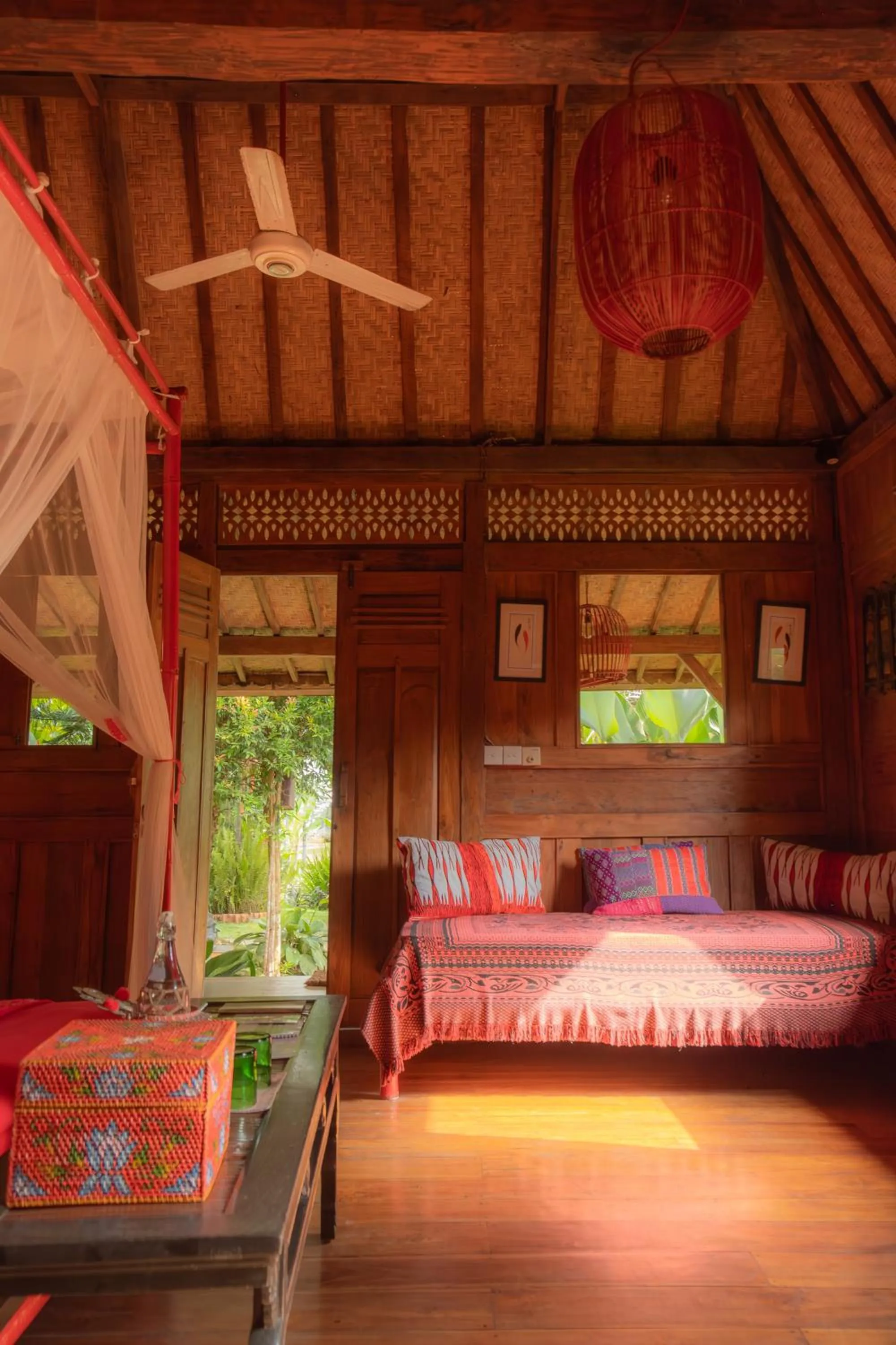 Bed in Hati Padi Cottages