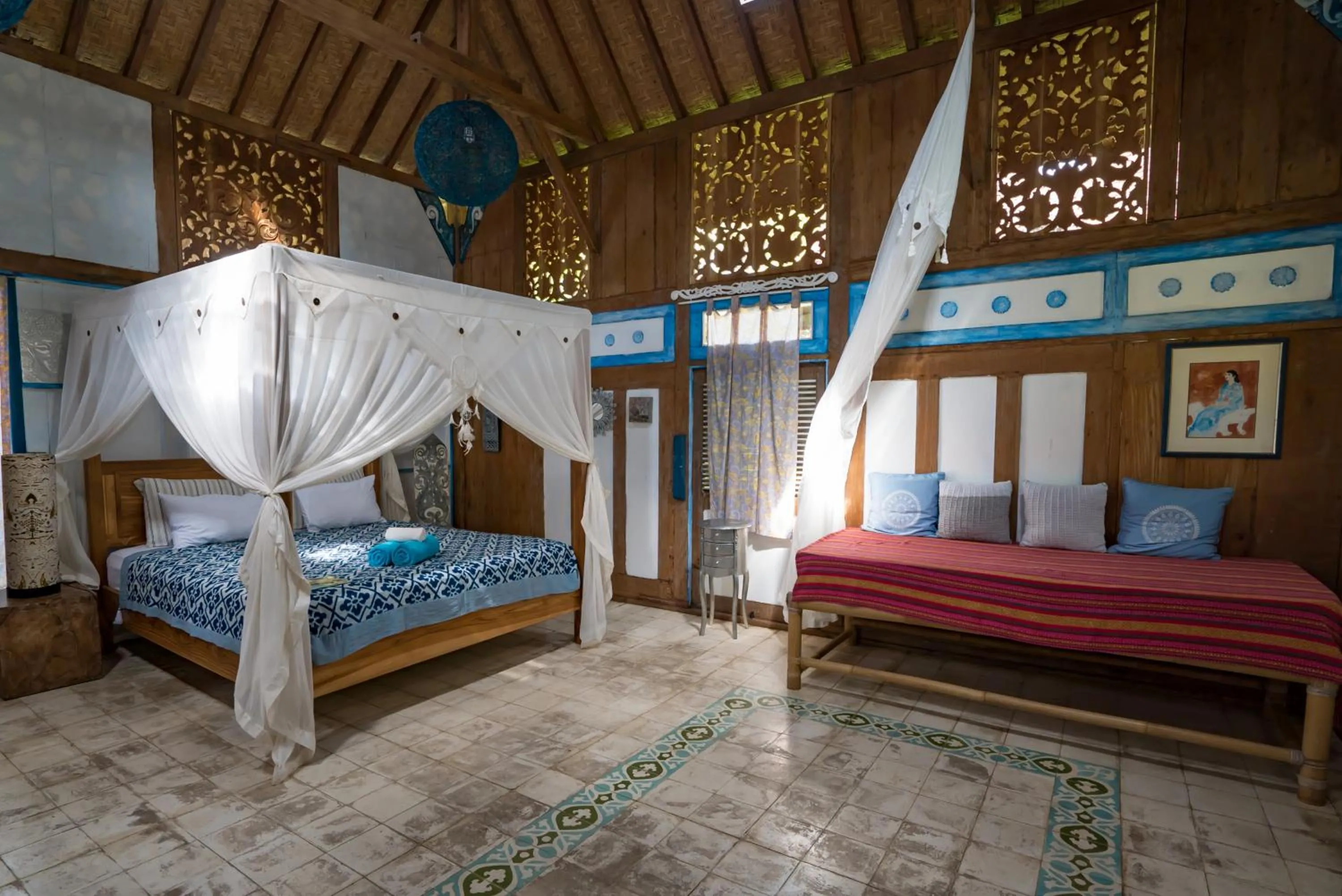 Bed in Hati Padi Cottages