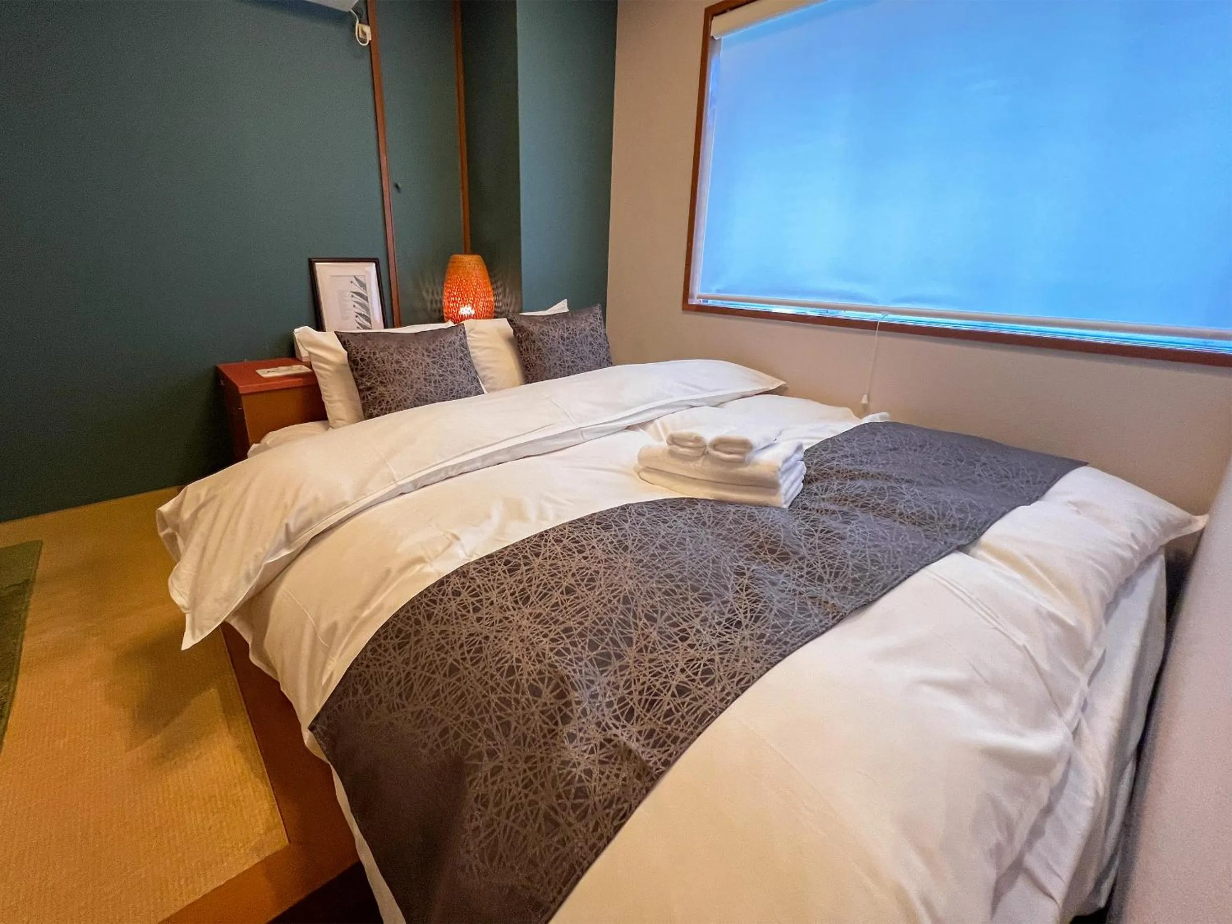 Bed in Hotel HAGOROMO