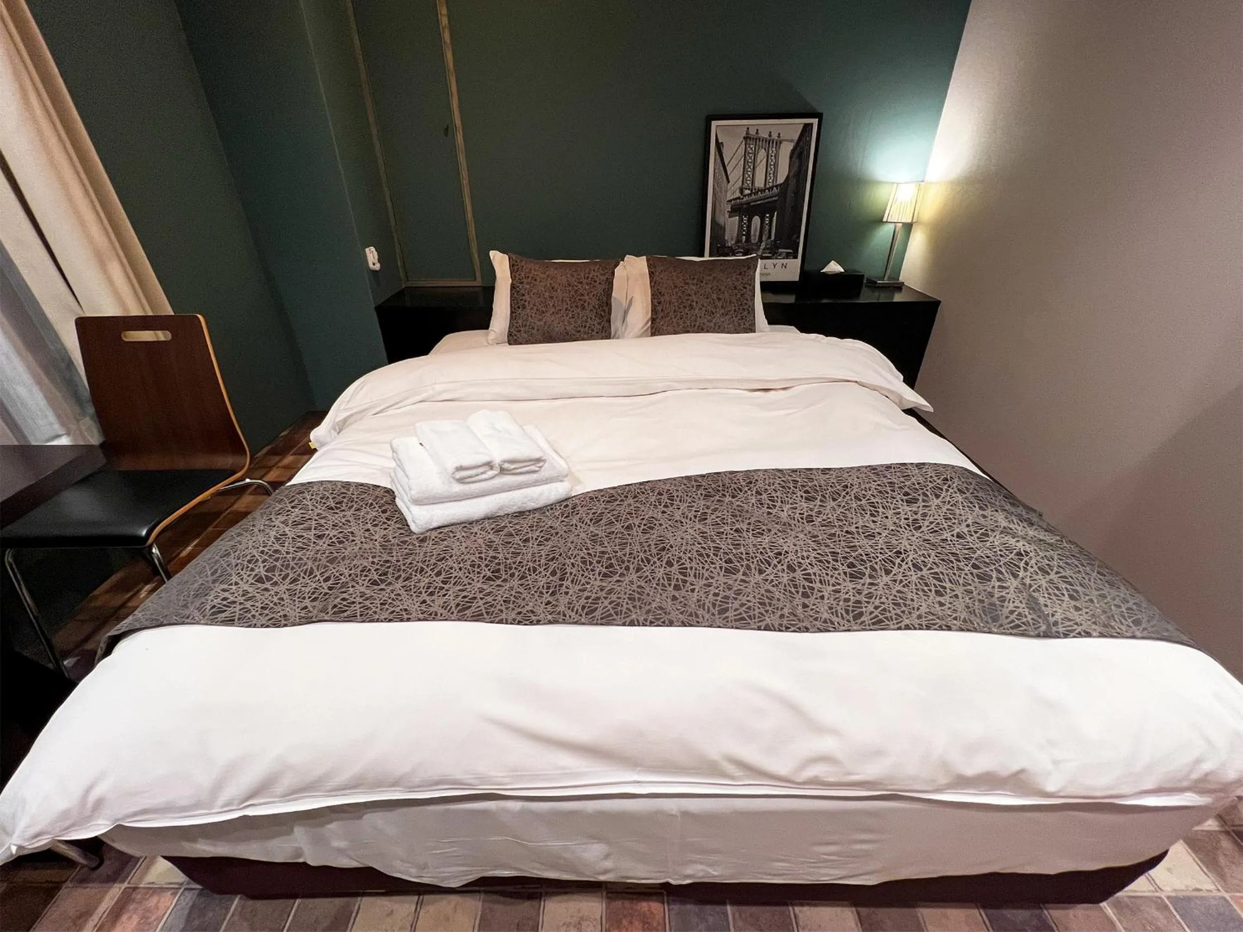 Bed in Hotel HAGOROMO