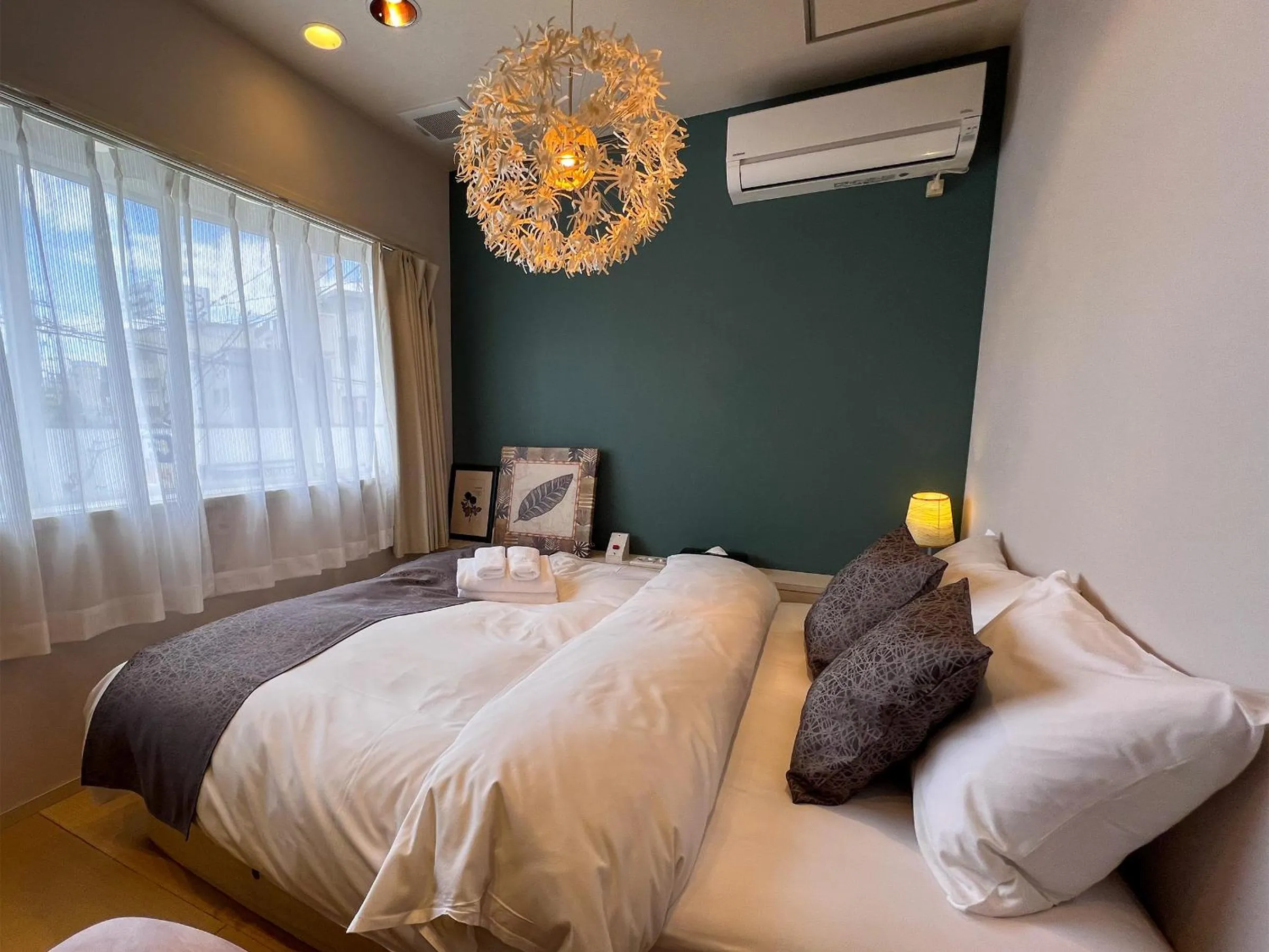 Bed in Hotel HAGOROMO