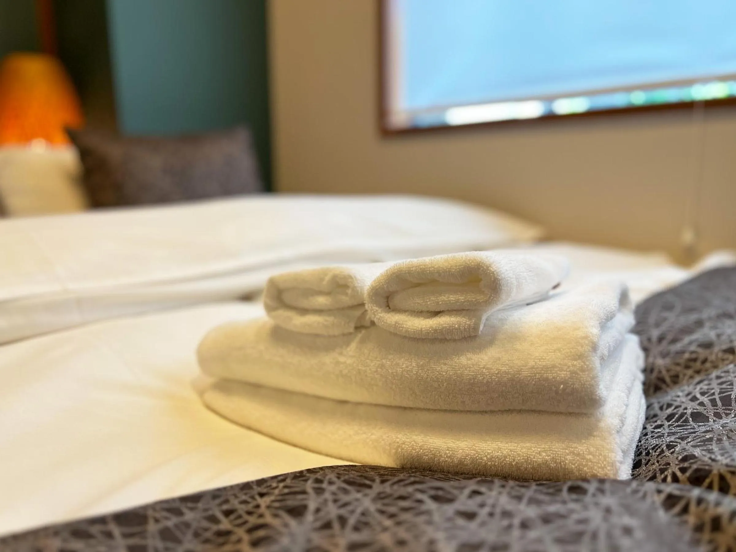 Bed in Hotel HAGOROMO