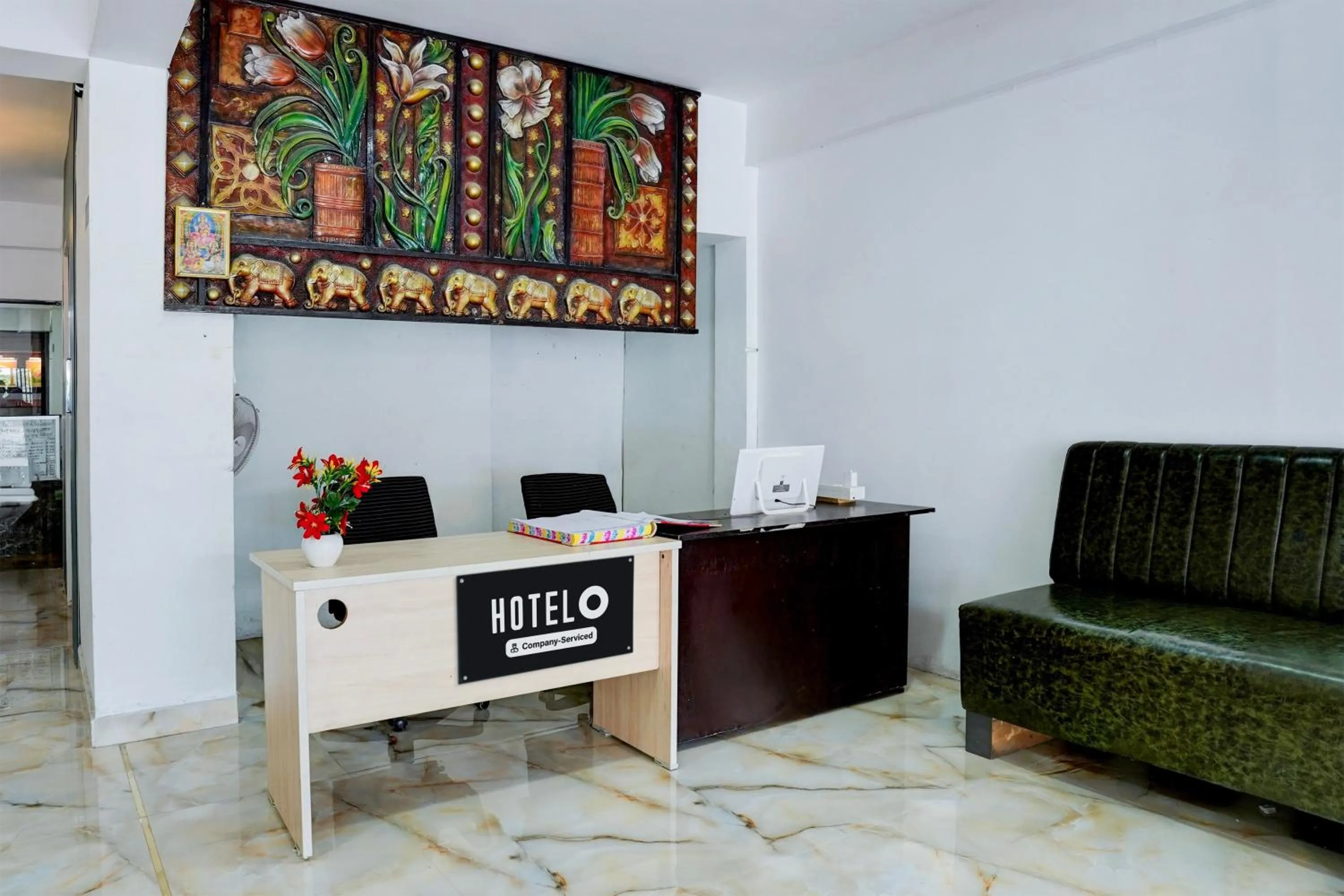 Lobby or reception in Super Hotel O Hosur Road Near PES University