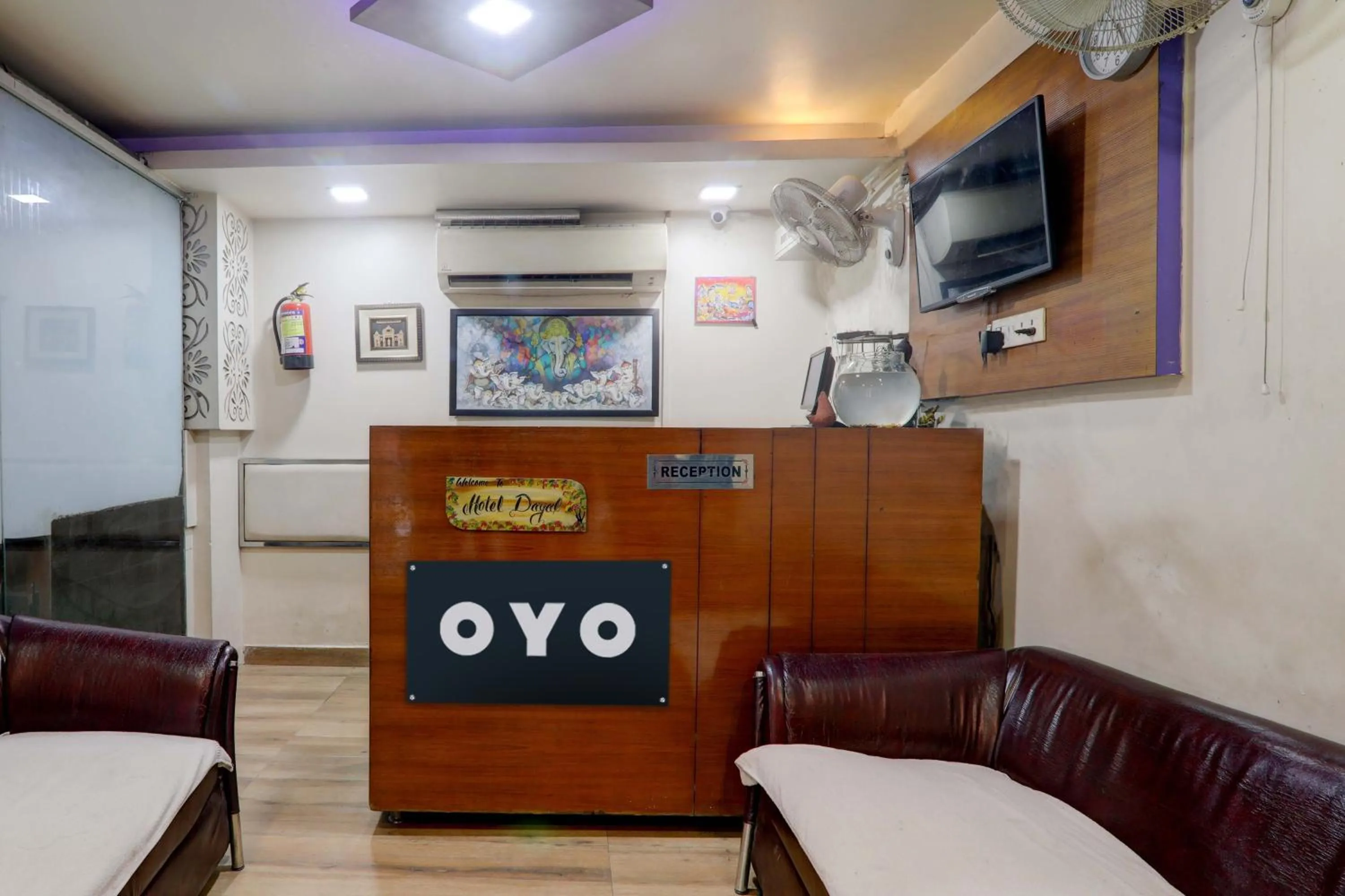 Lobby or reception in Hotel O DR Palace