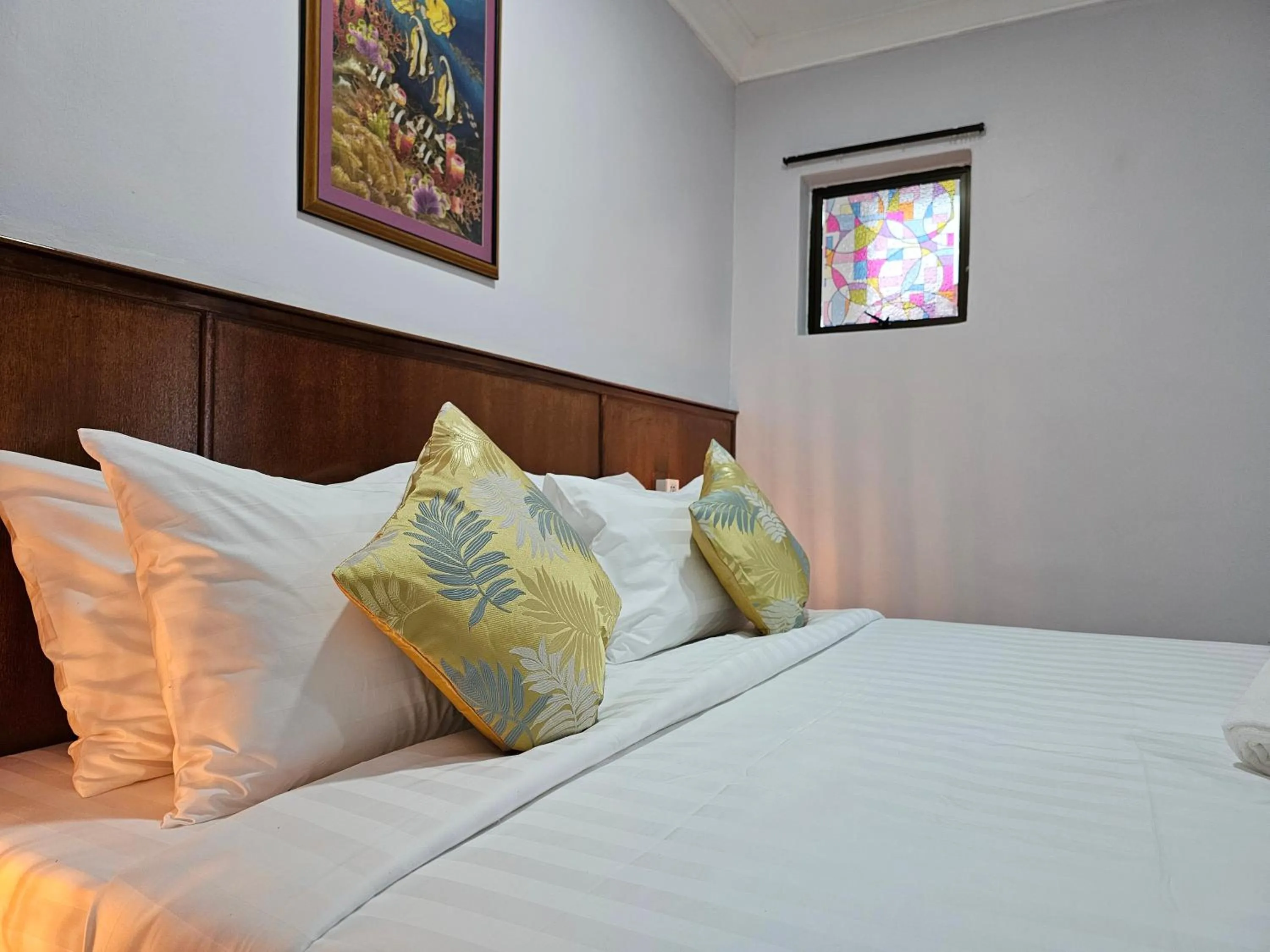 Bed in Cottage Inn Gerik