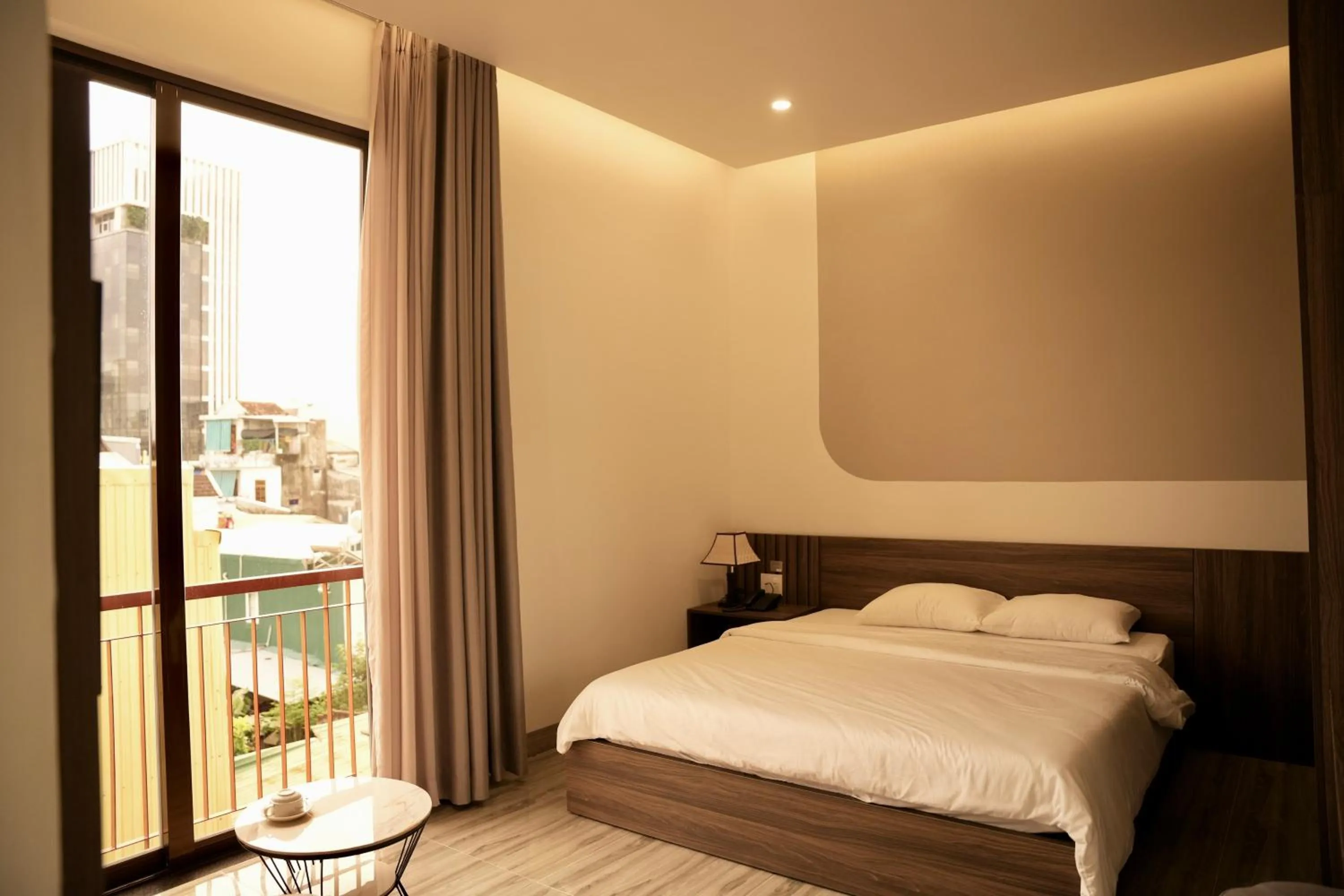 Bed in Tuyet Suong Hotel