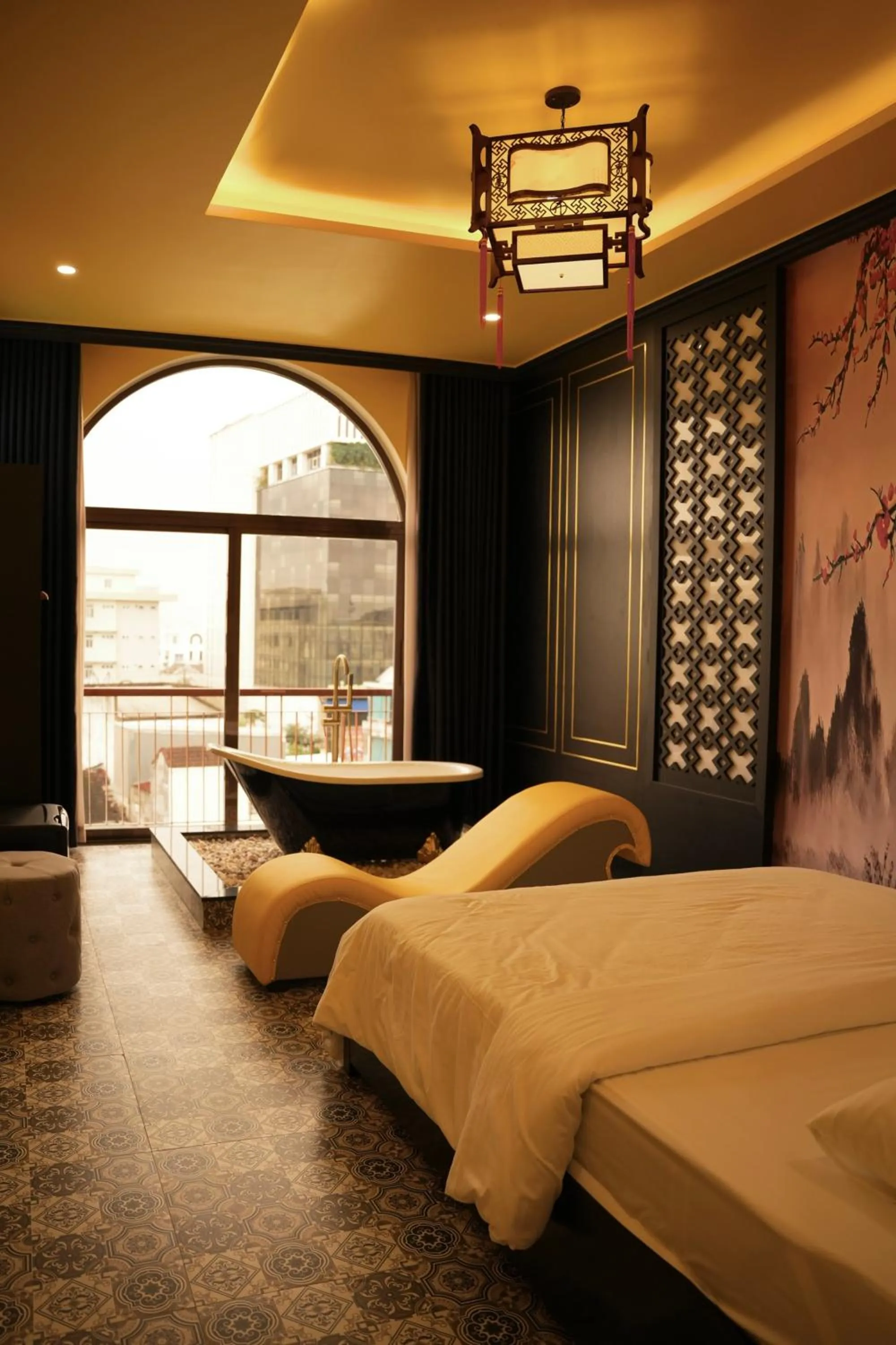 Bed in Tuyet Suong Hotel