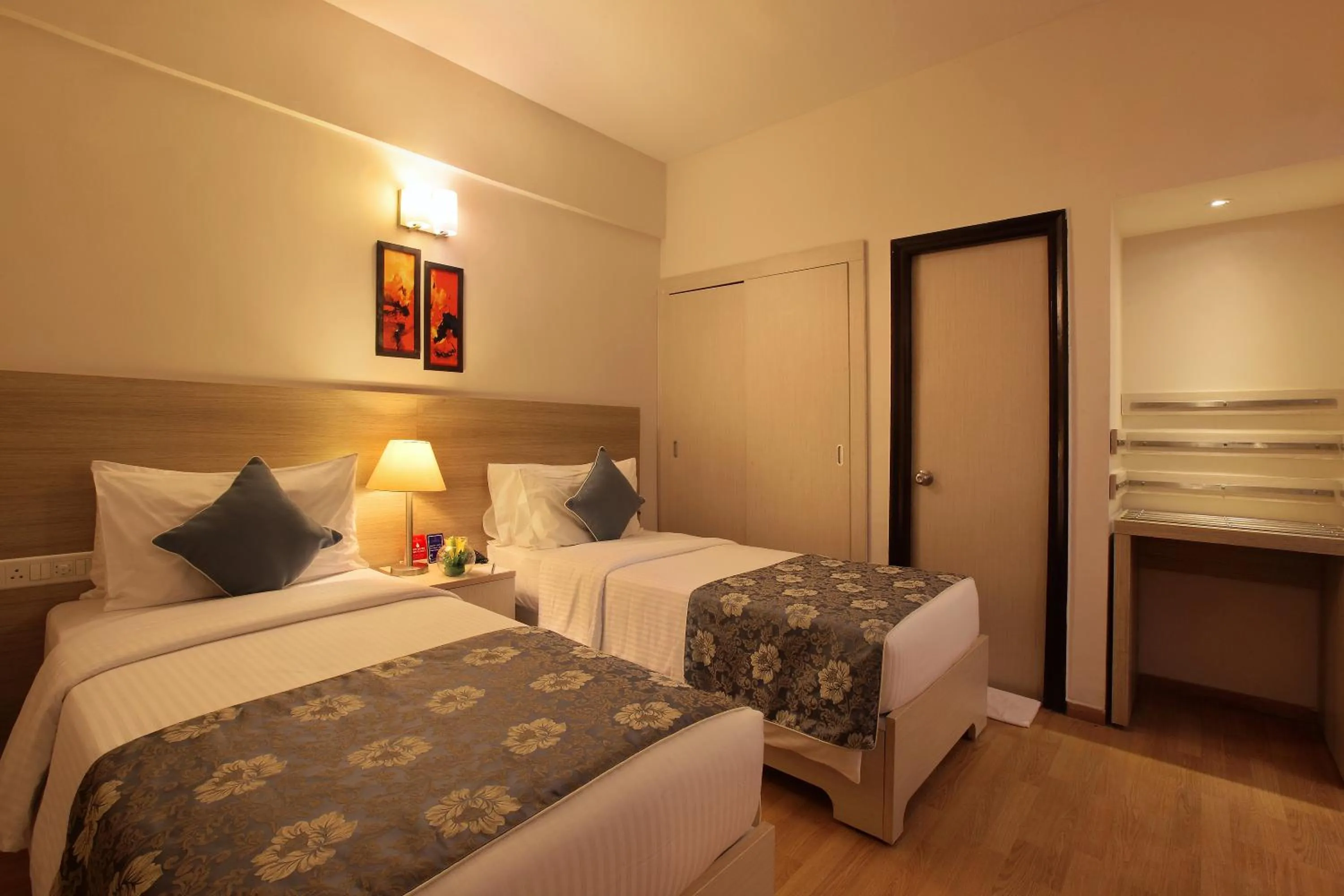 Bed in Starlit Suites Bangalore