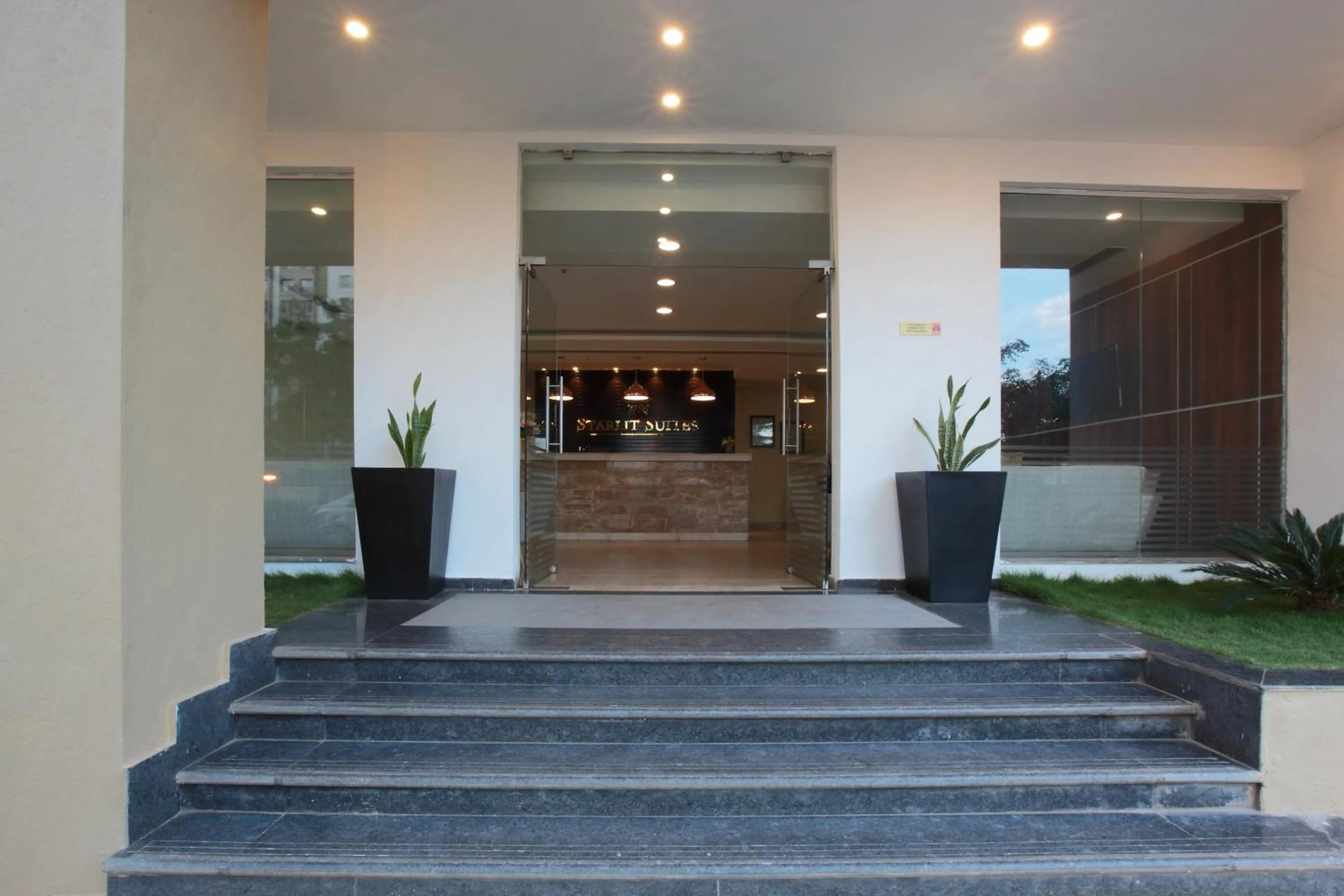 Facade/entrance in Starlit Suites Bangalore