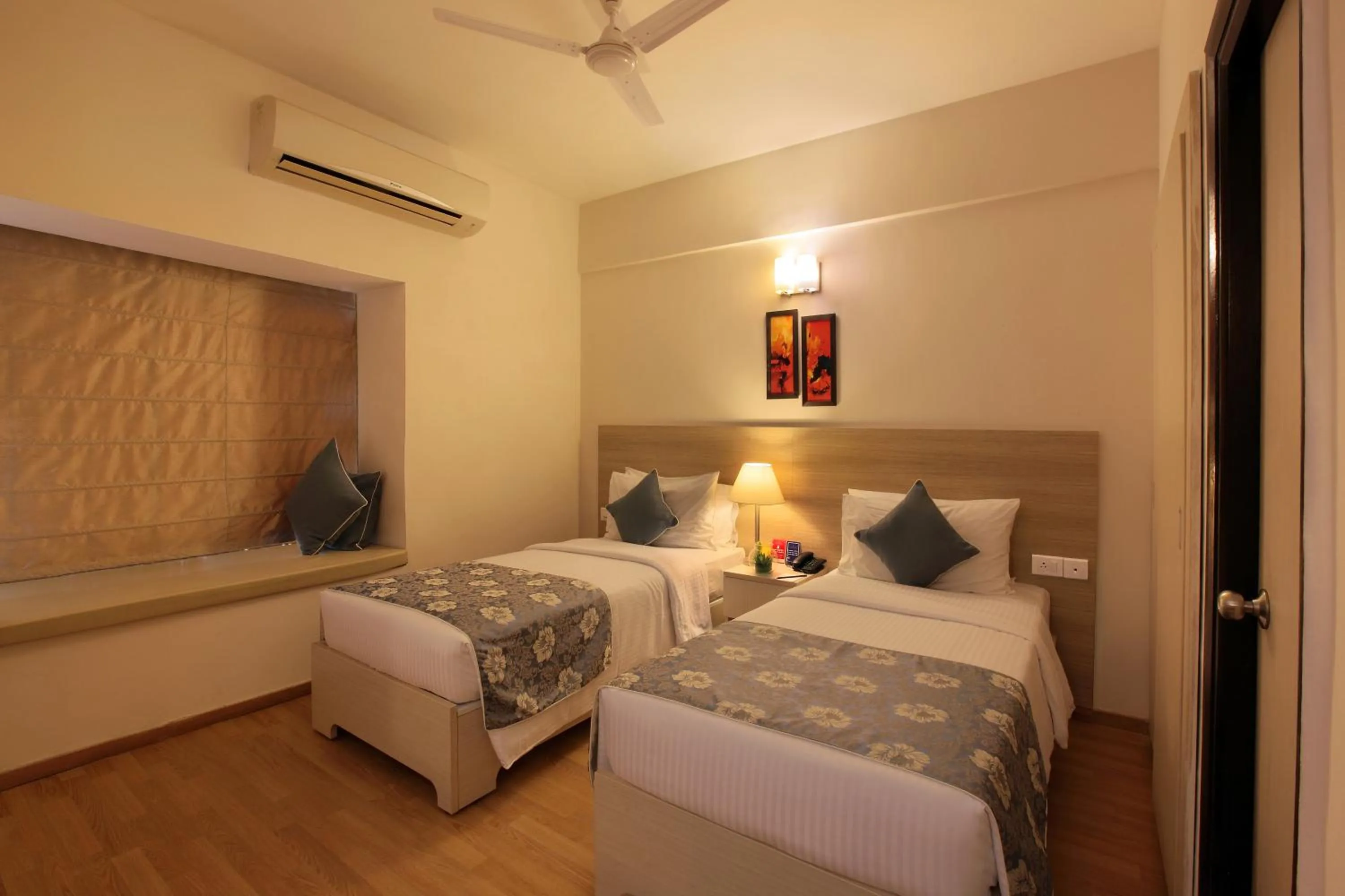 Bed in Starlit Suites Bangalore
