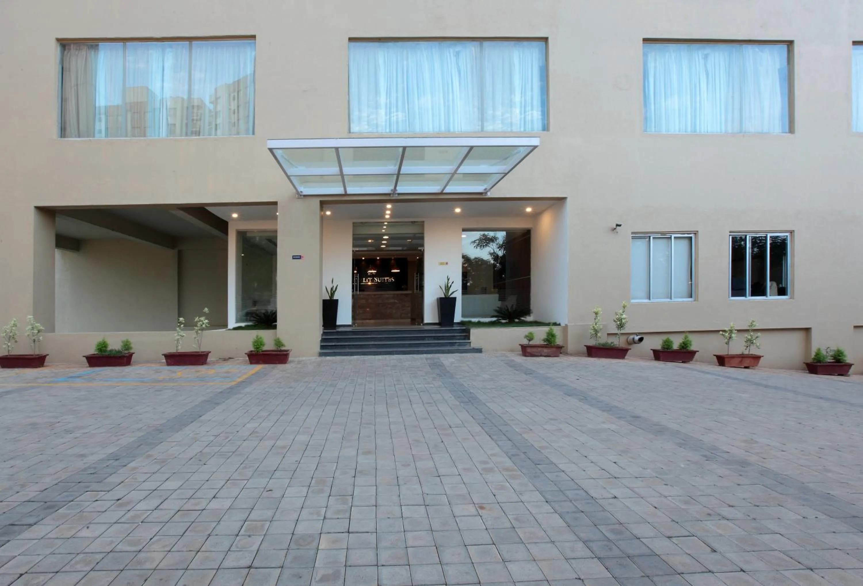 Facade/entrance in Starlit Suites Bangalore