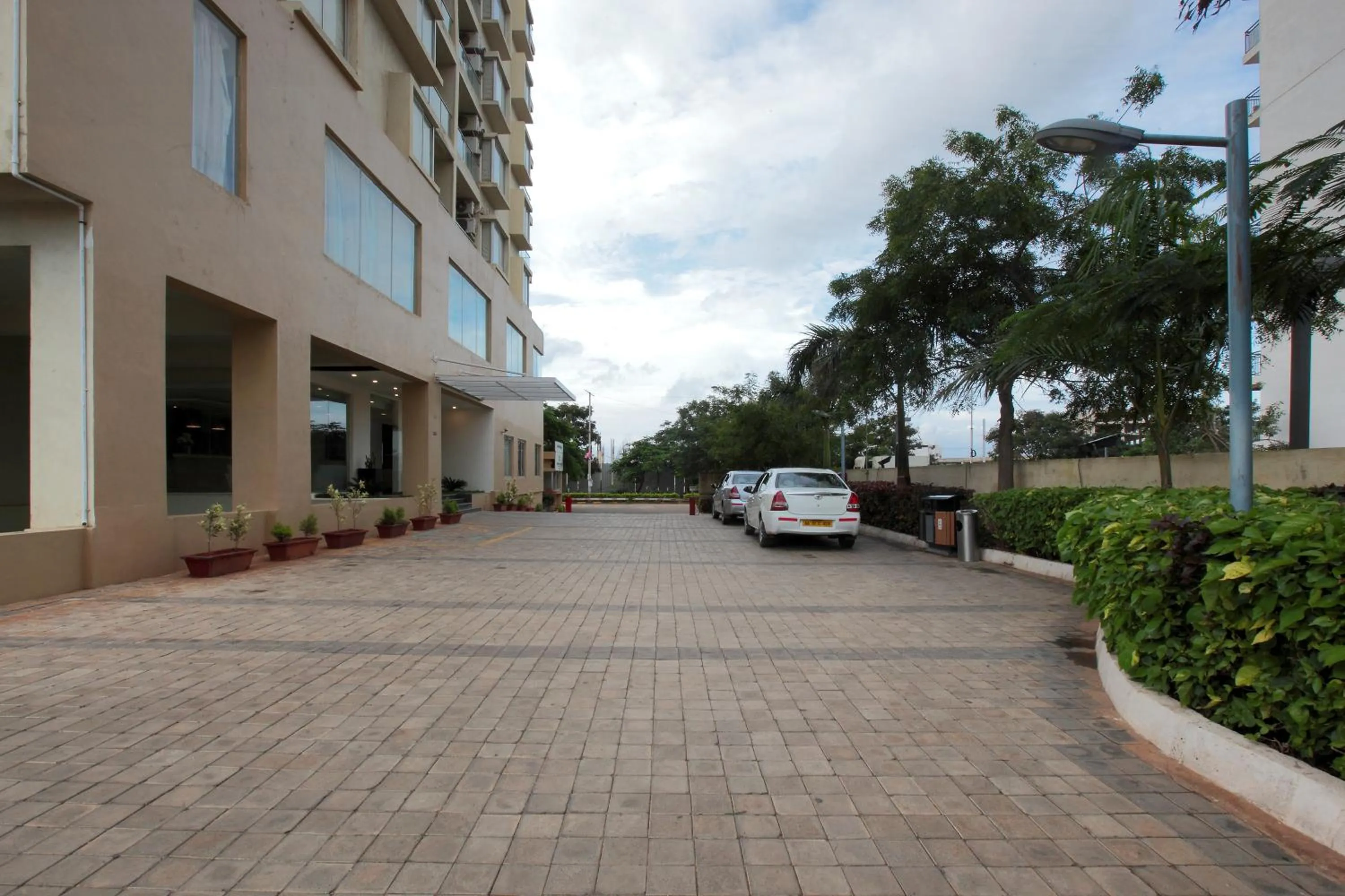 Parking in Starlit Suites Bangalore