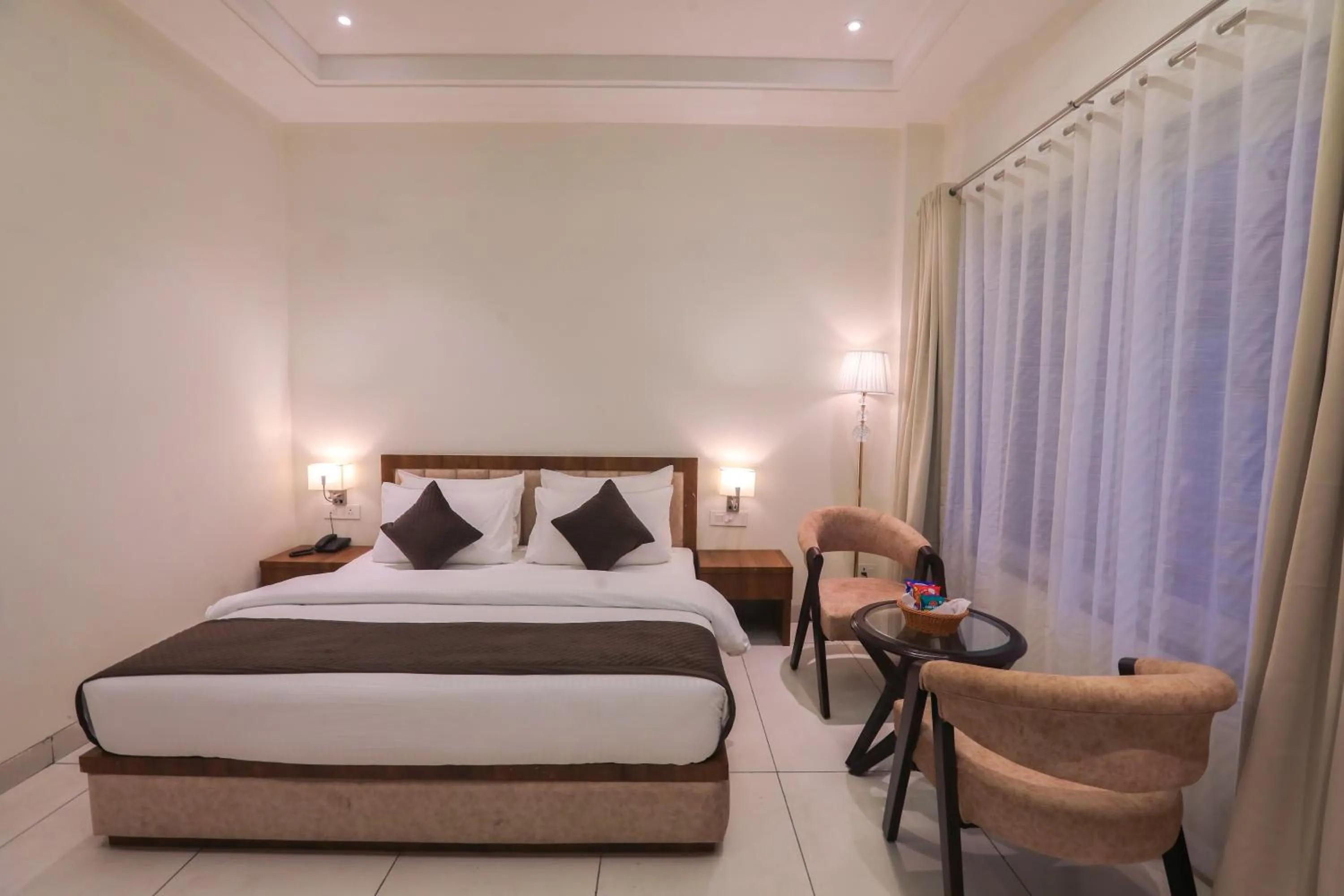 Bed in The VrindHuts