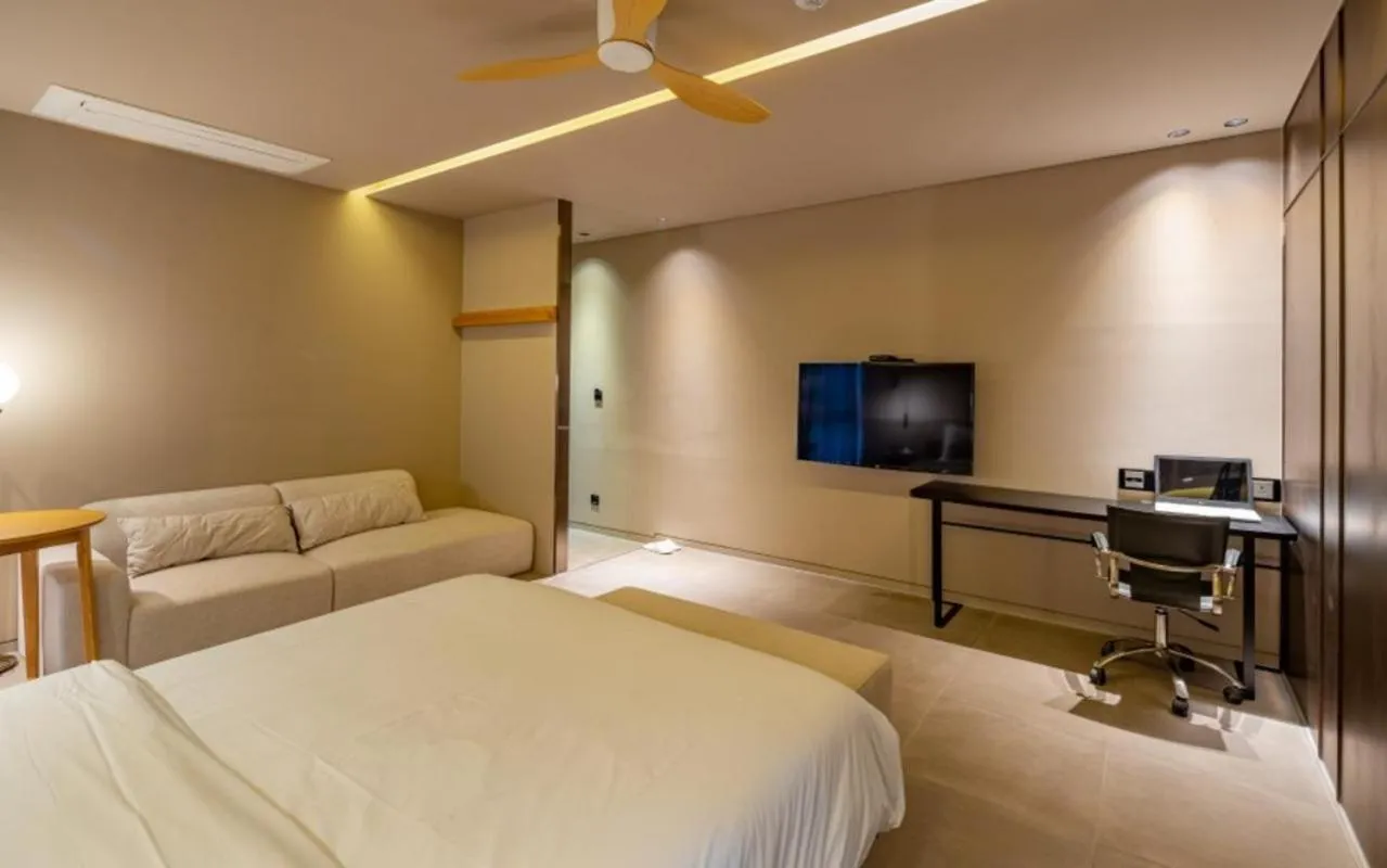 Bed in Hotel Barahan Jeonju