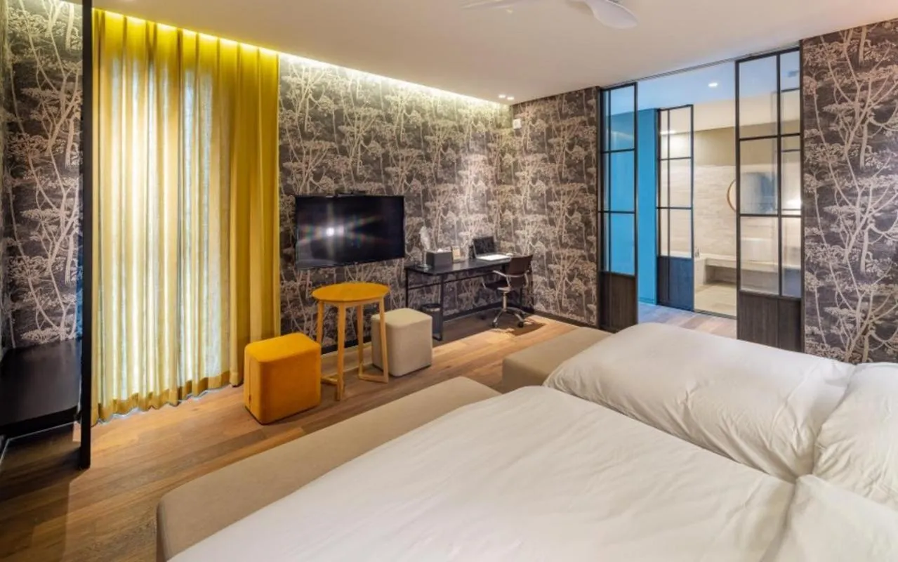 Bed in Hotel Barahan Jeonju