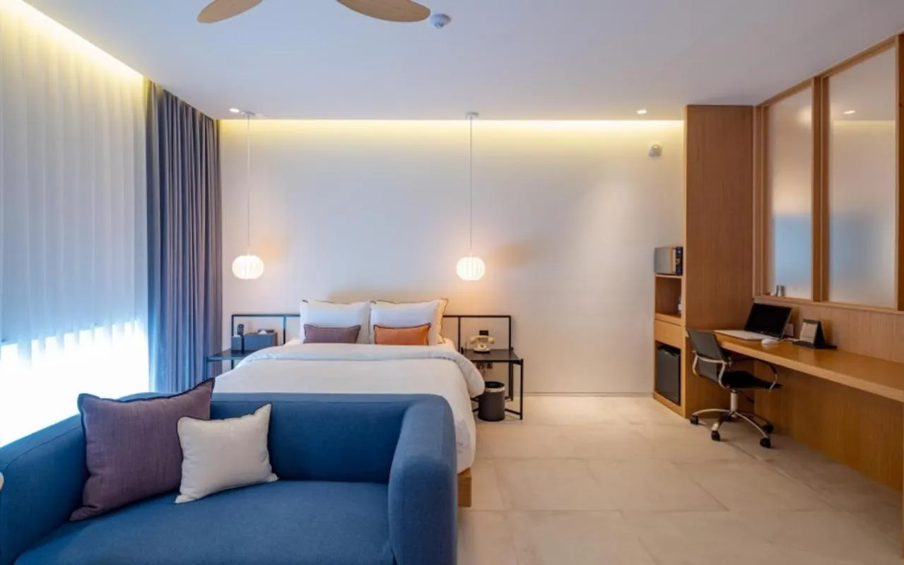 Bed in Hotel Barahan Jeonju