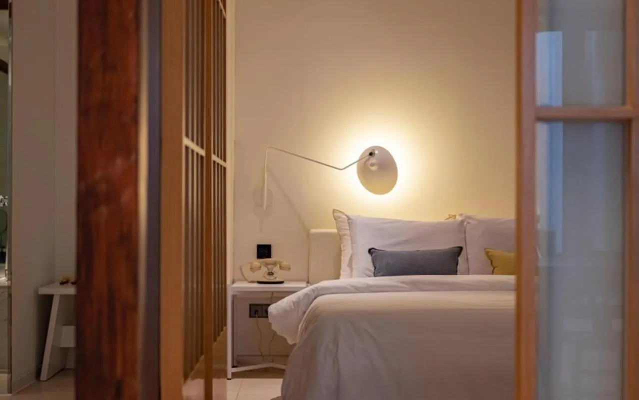 Bed in Hotel Barahan Jeonju