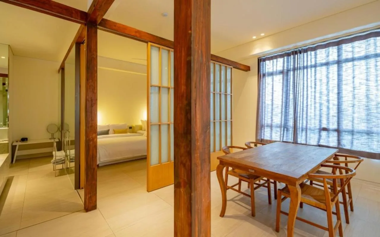 Bed in Hotel Barahan Jeonju