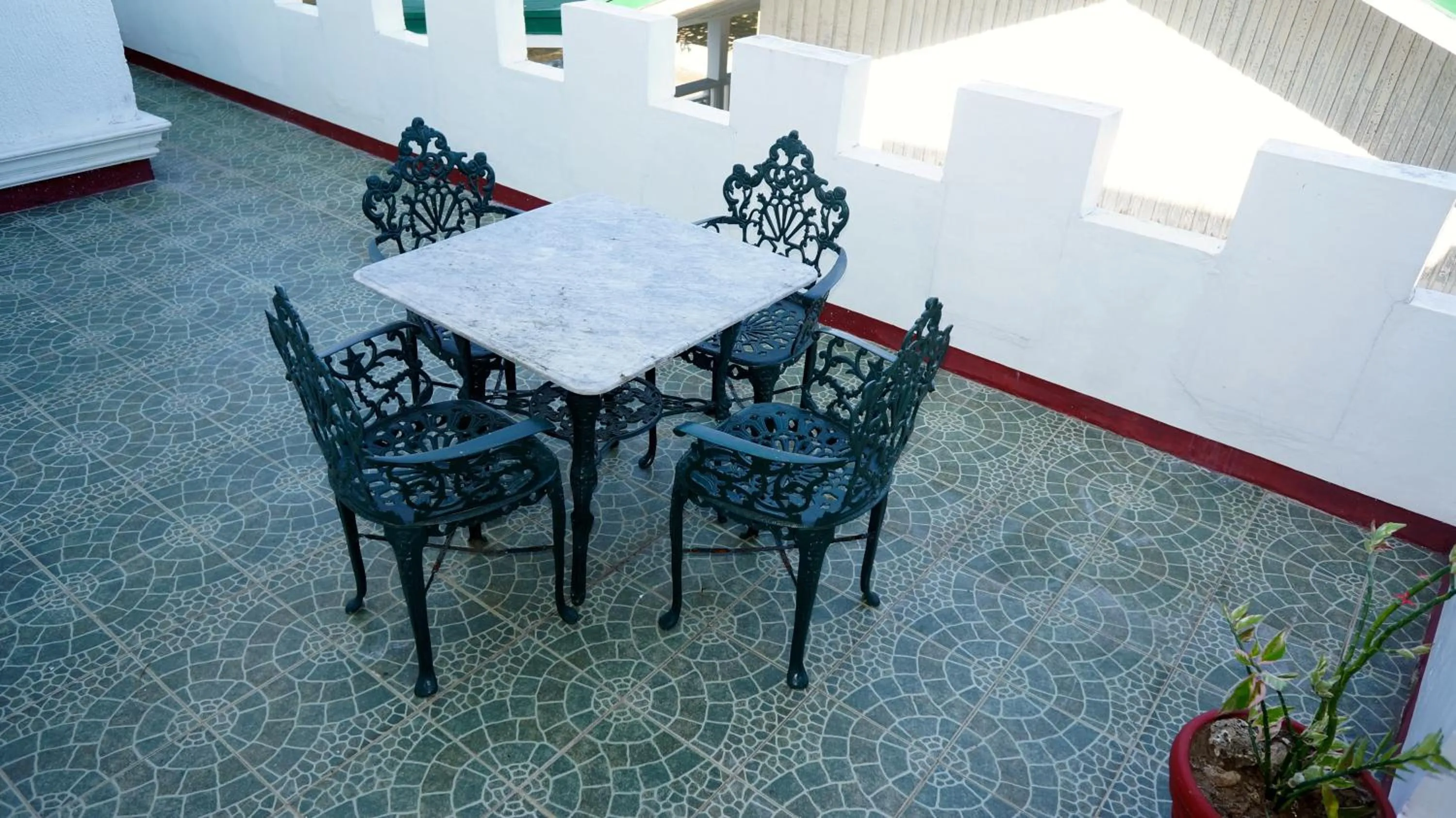 Balcony/Terrace in White & Yellow Castle Hotel and Resort
