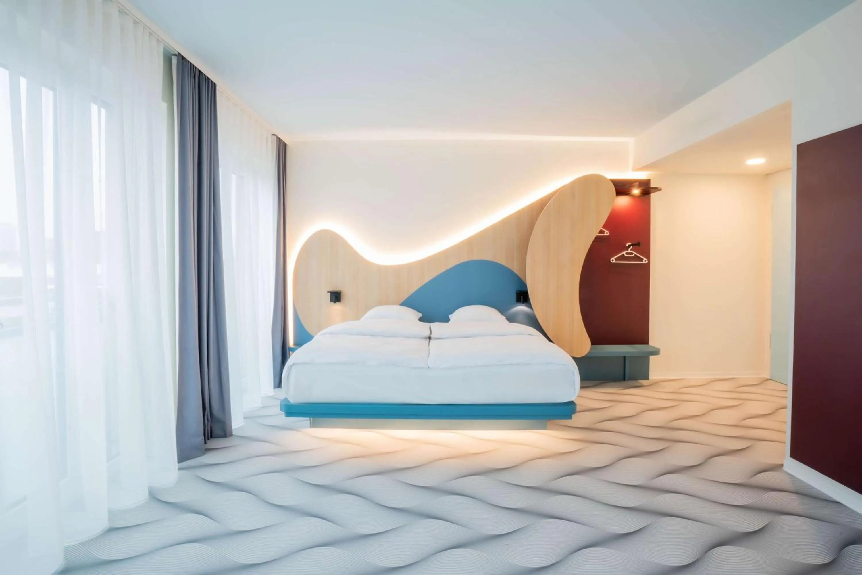 Bedroom, Bed in Prize by Radisson, Dresden Mitte