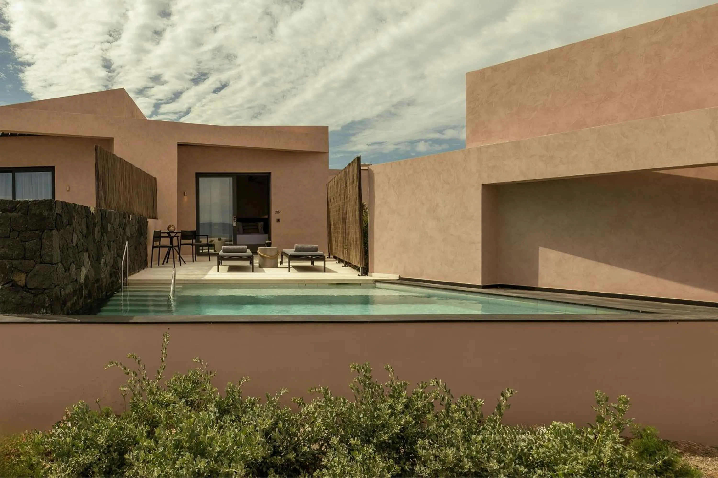 Swimming pool in Domes Novos Santorini, Autograph Collection