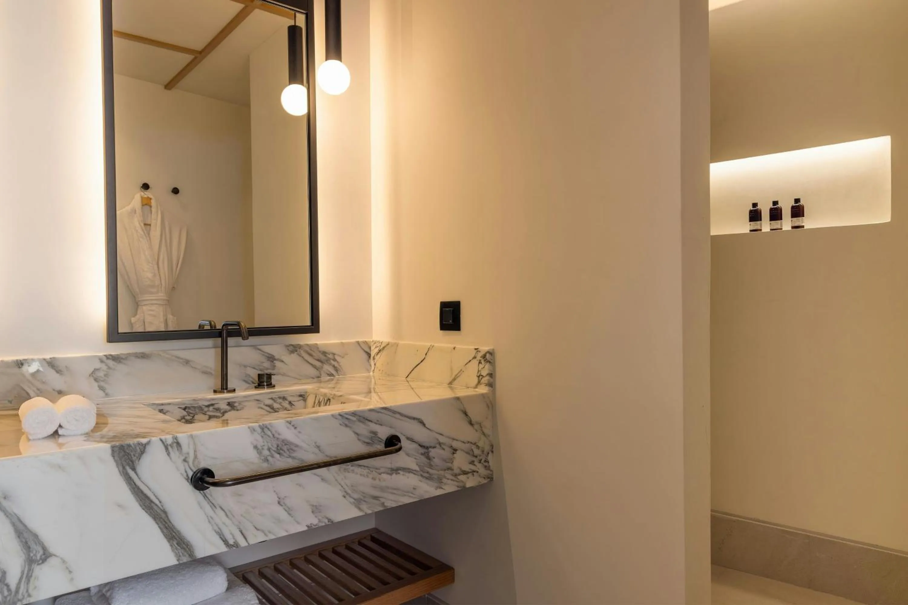 Bathroom in Domes Novos Santorini, Autograph Collection